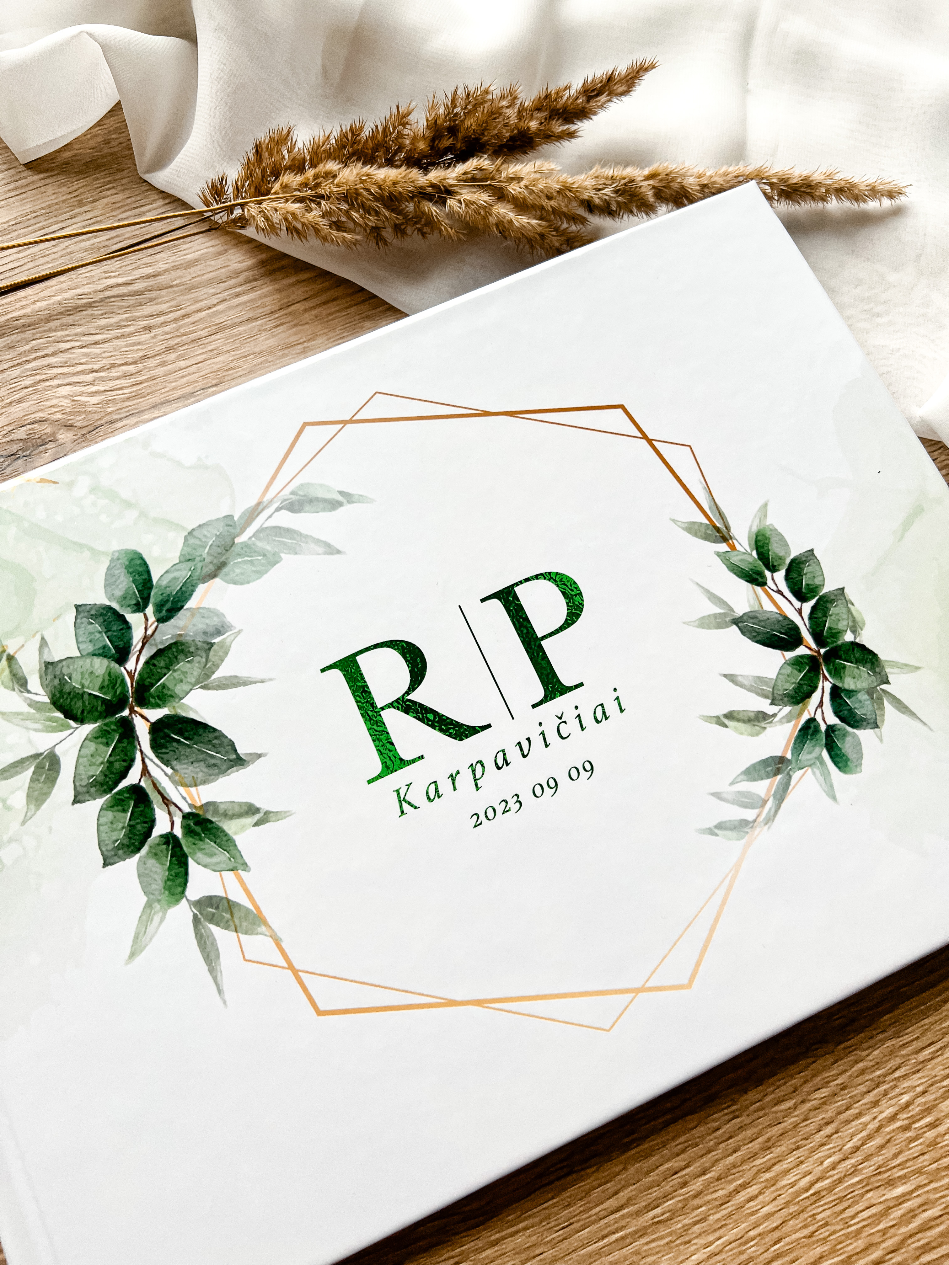 Palinkėjimų knyga "ŽOLYNAS" | 28x20cm