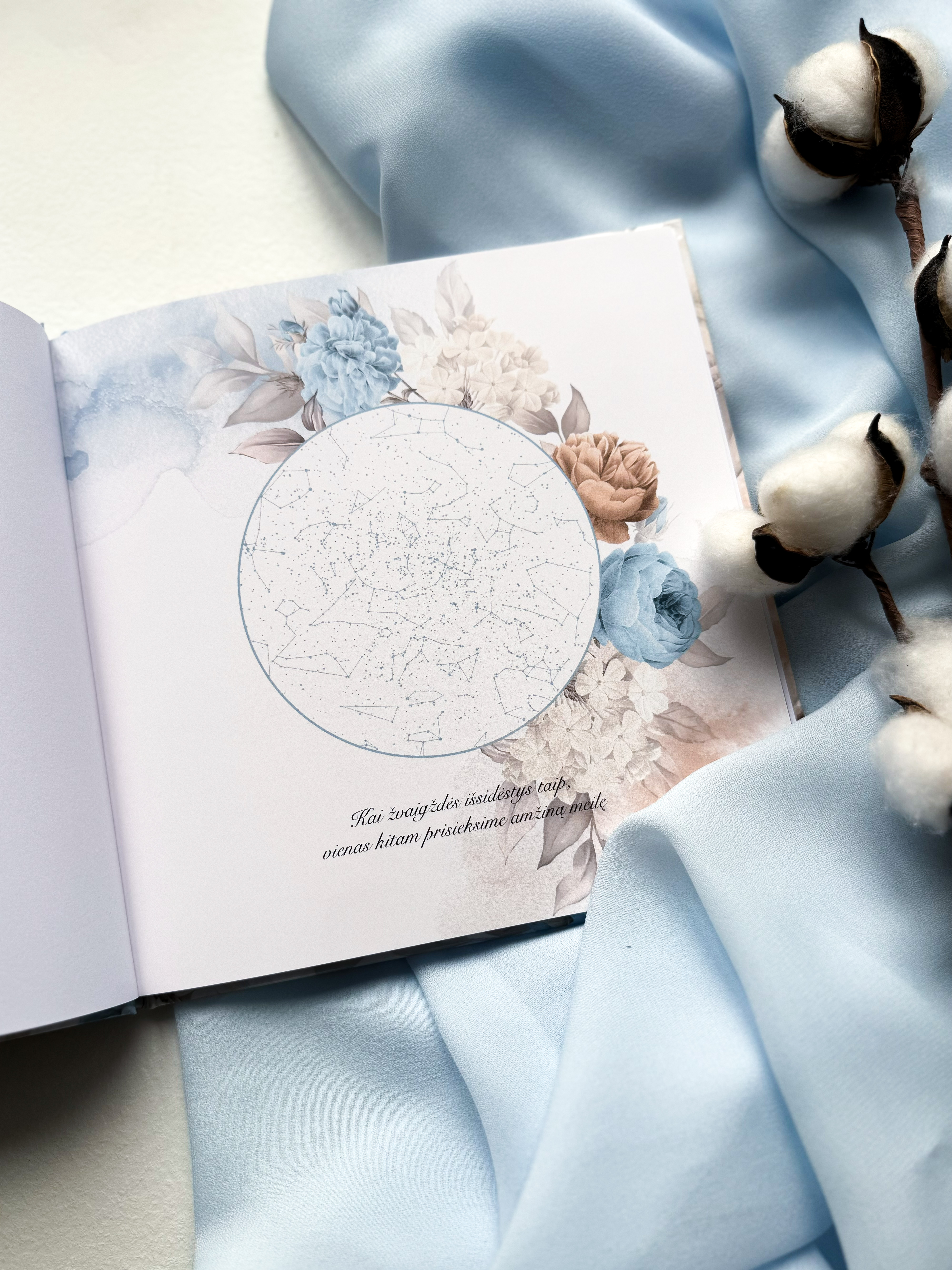 Palinkėjimų knyga "SUMMERTIME" | 20x20cm