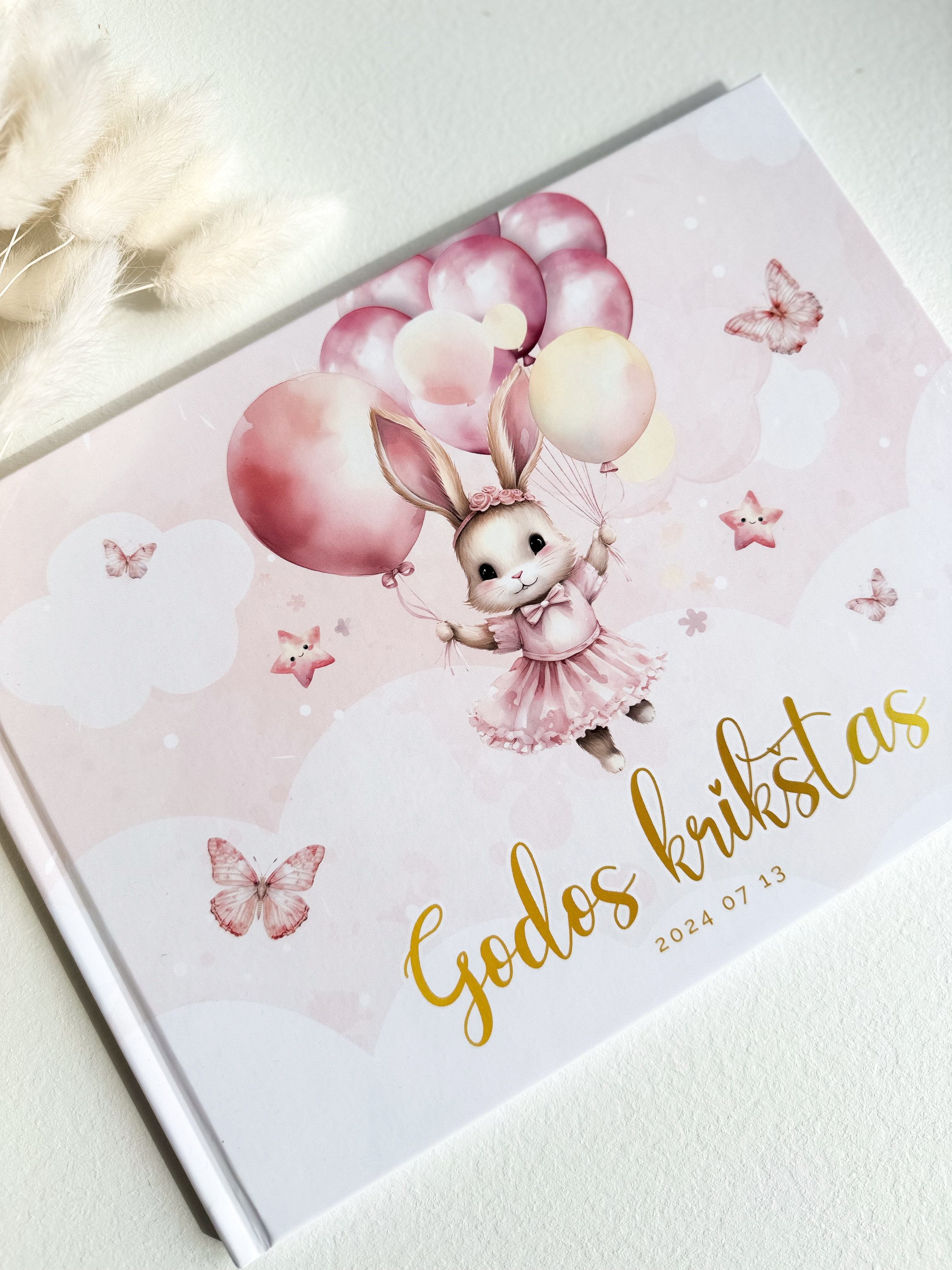 Palinkėjimų knyga "KIŠKUTĖ" | 28x20cm