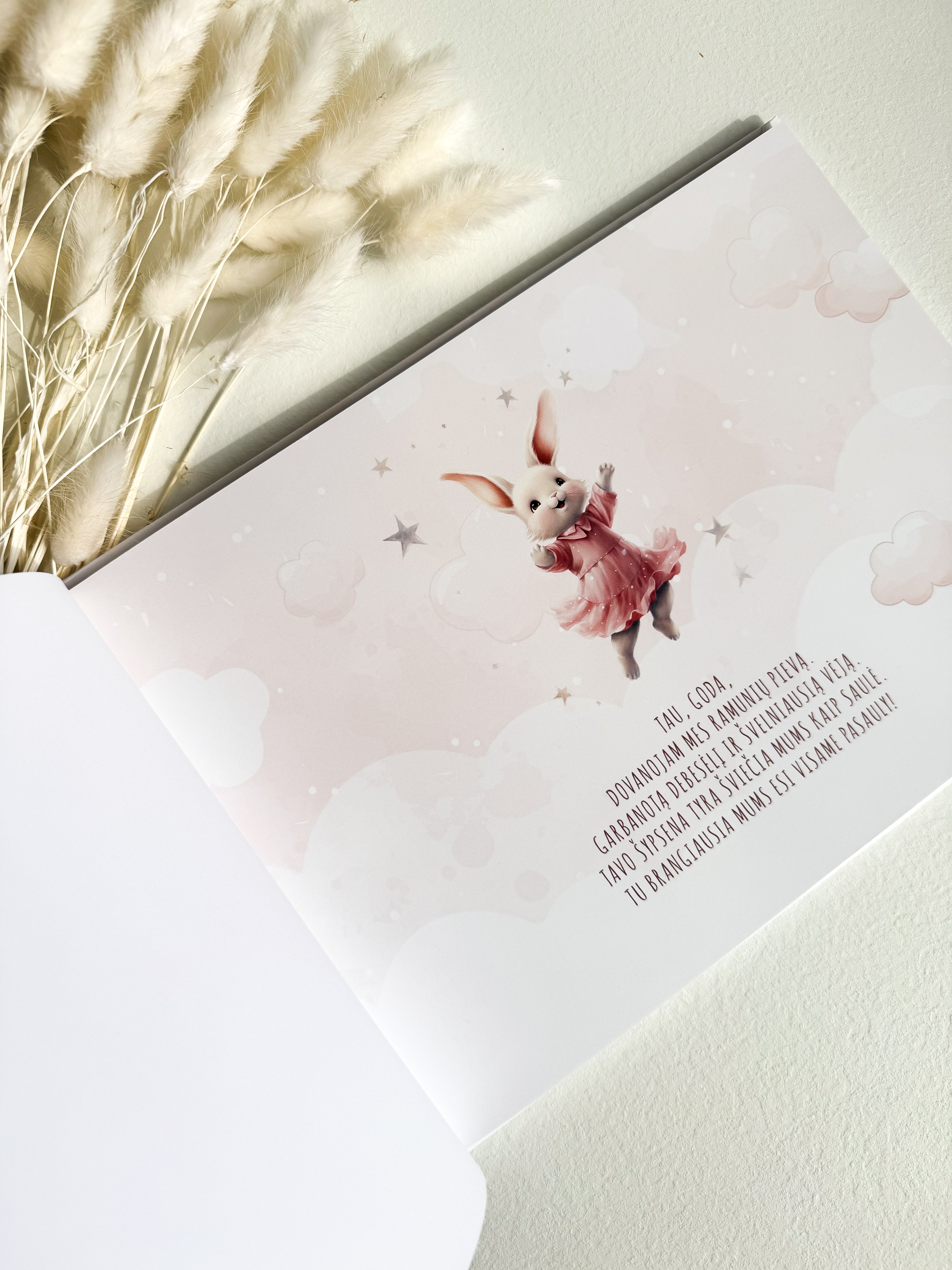 Palinkėjimų knyga "KIŠKUTĖ" | 28x20cm