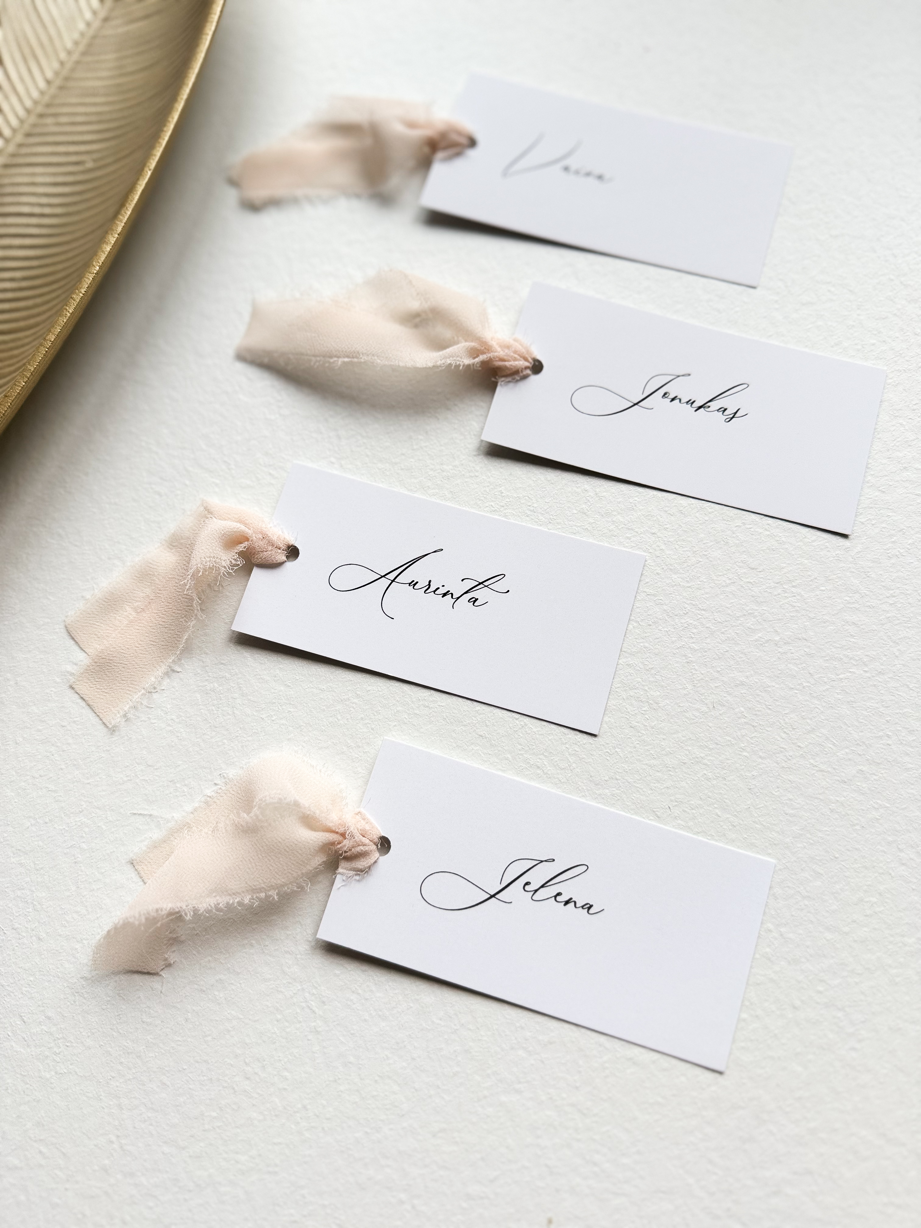 Stalo kortelės "ROMANCE"