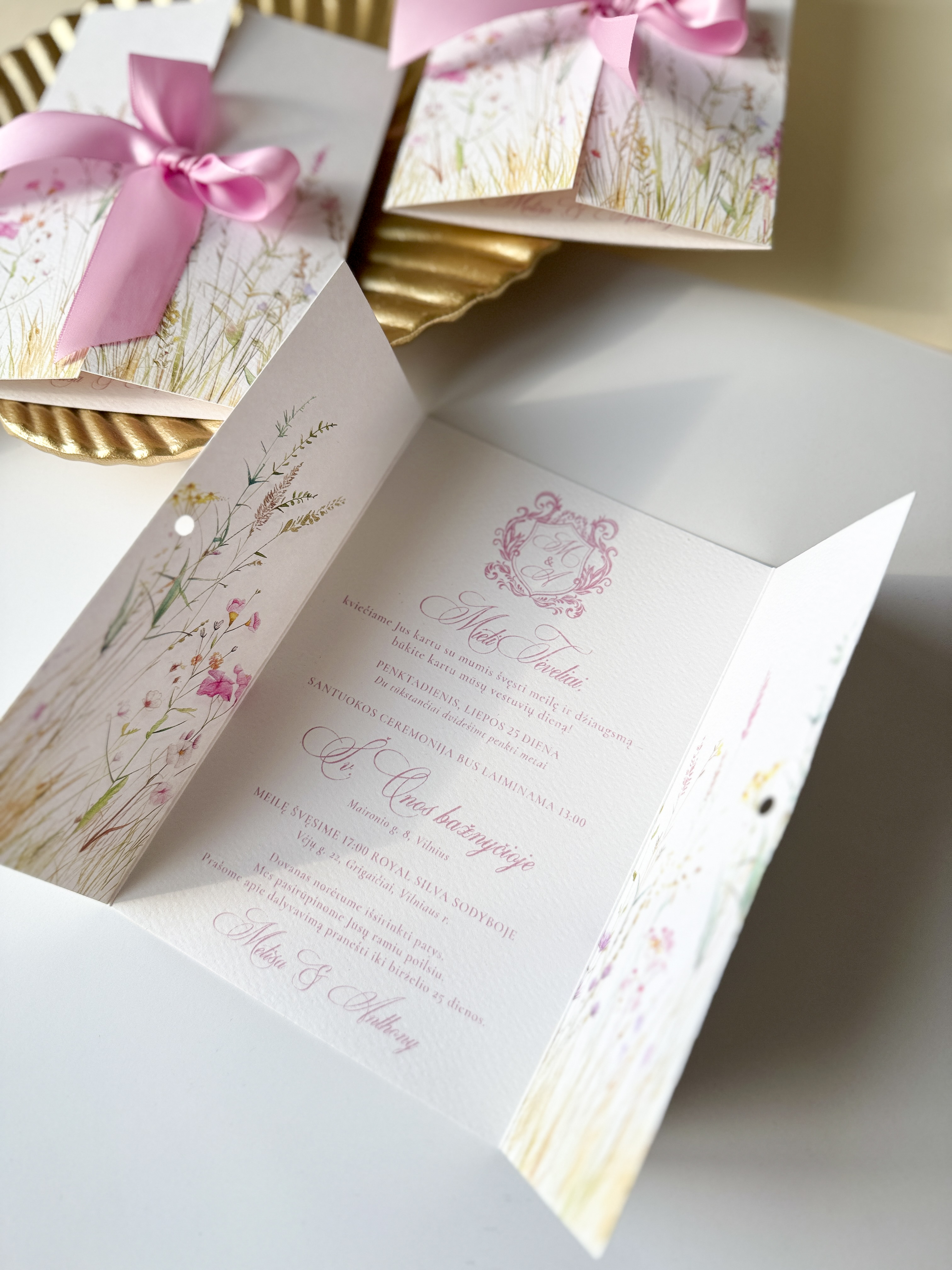 Kvietimas "WILDFLOWERS"