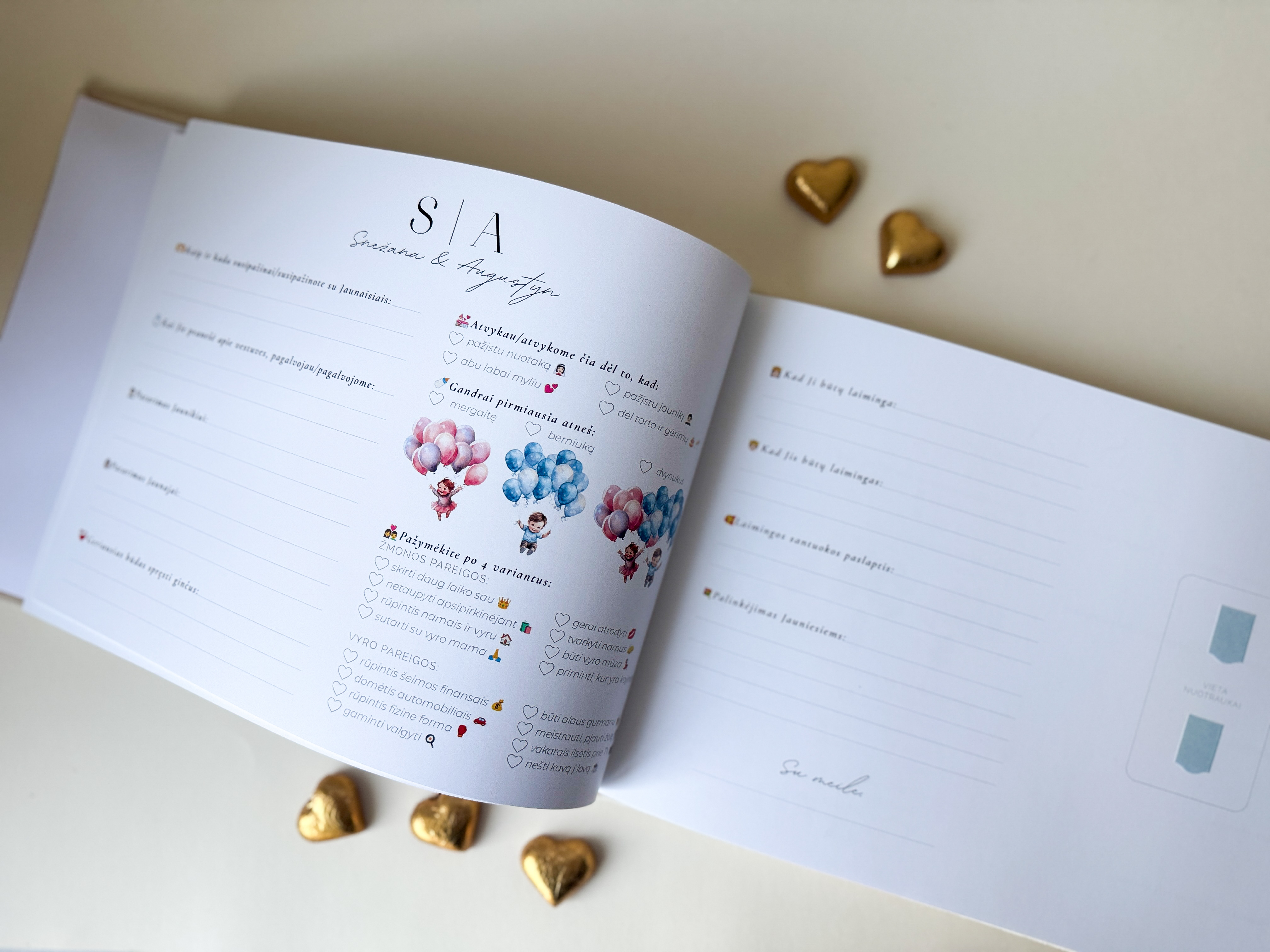 Palinkėjimų knyga "EMOJI" | 28x20cm