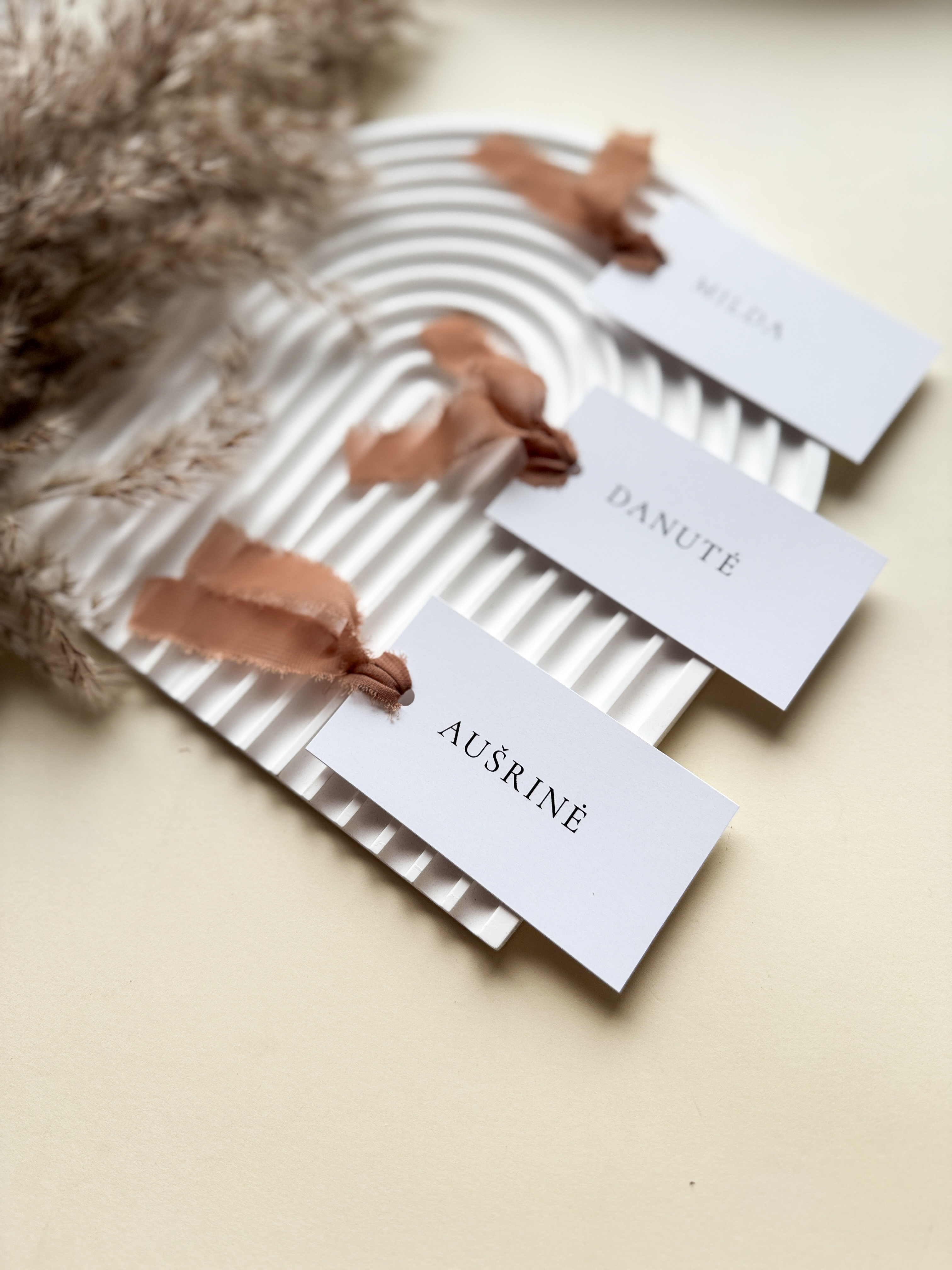 Stalo kortelės "ROMANCE"