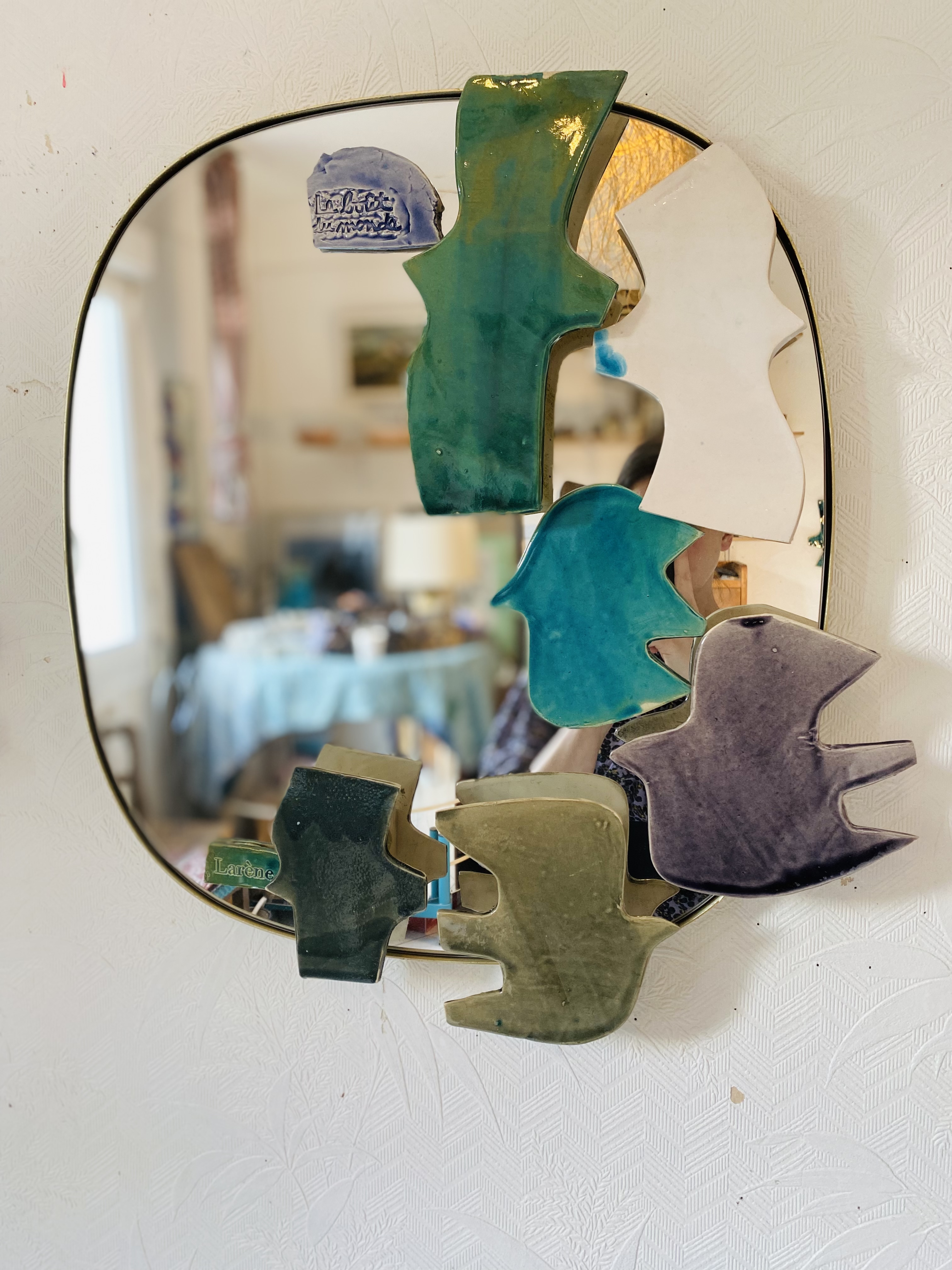 Grand miroir Envol amoureux