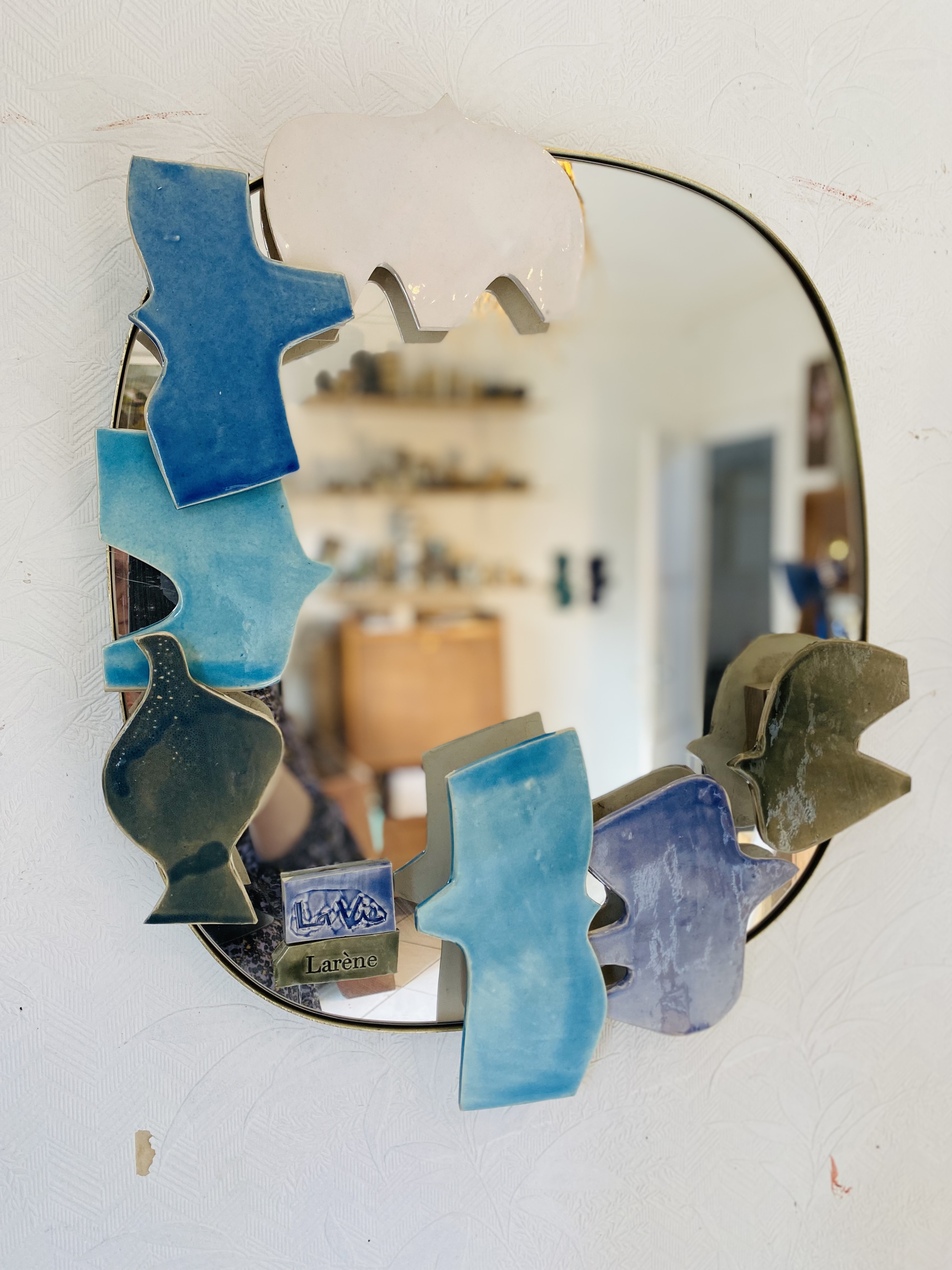 Grand miroir Envol amoureux