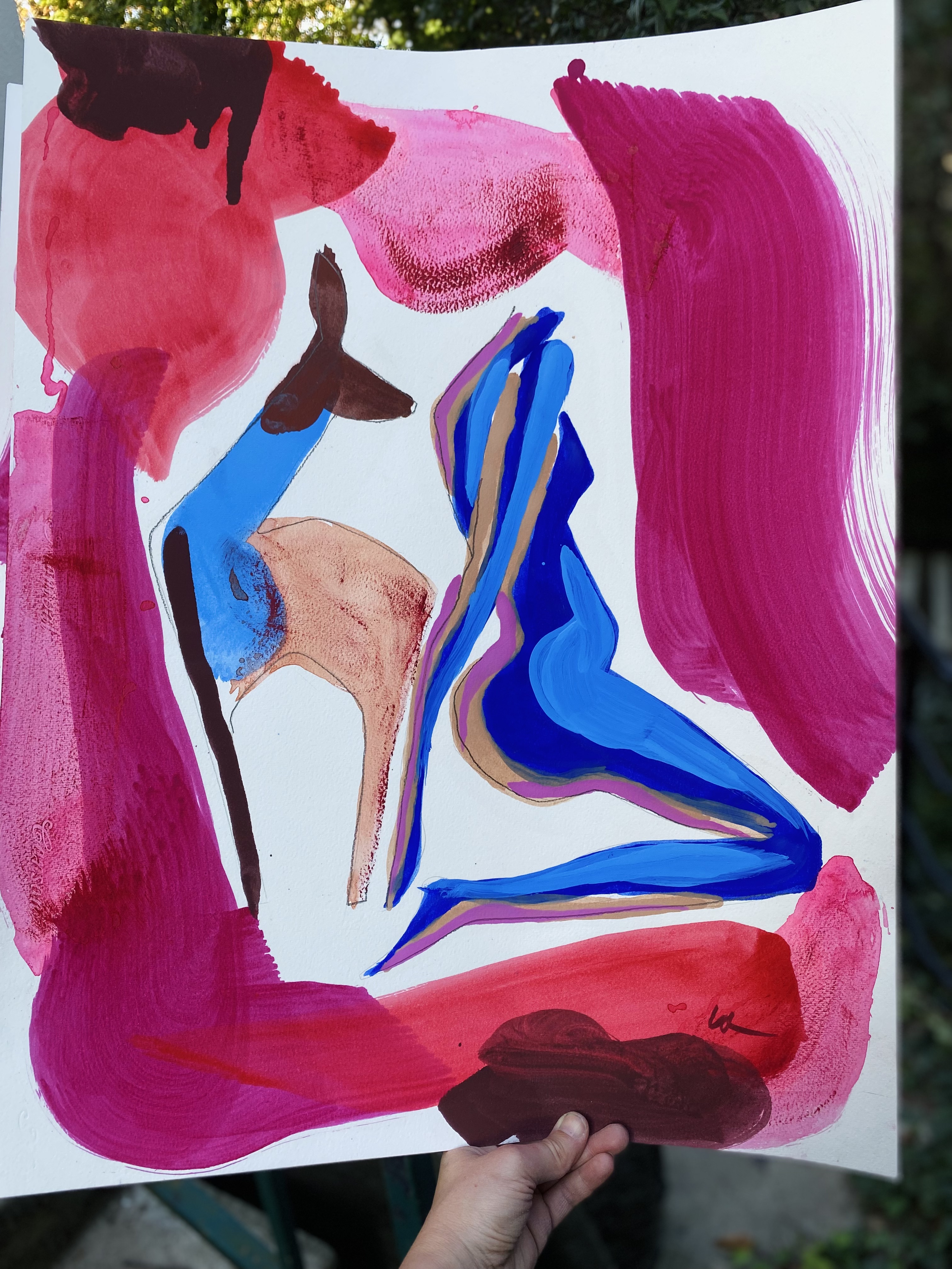 peinture à l'huile "Annonciation"