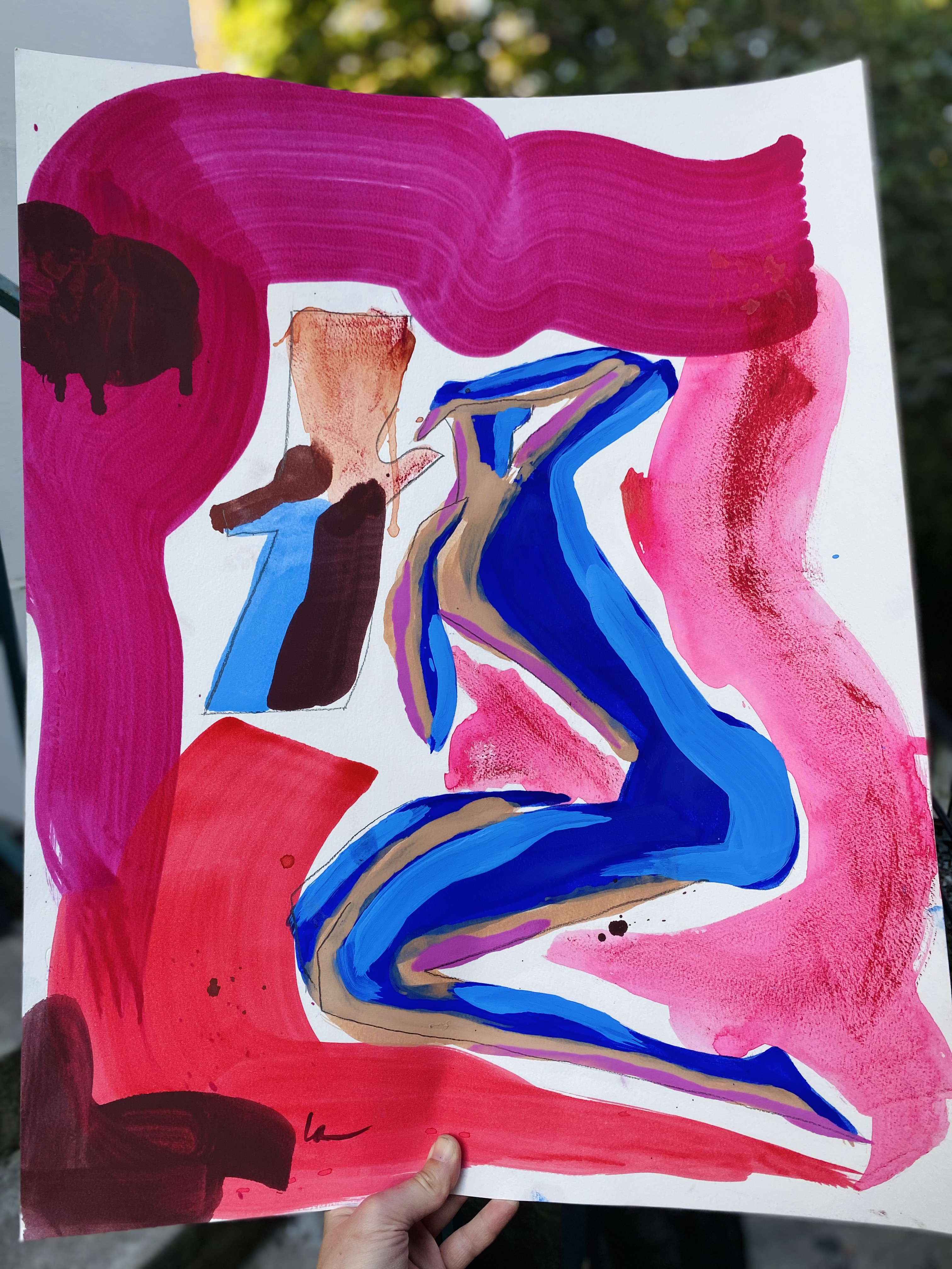 peinture à l'huile "Annonciation"