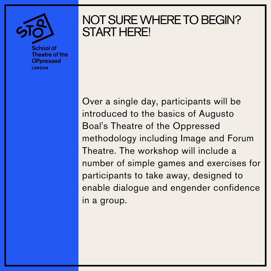 Introduction to Theatre of the Oppressed 