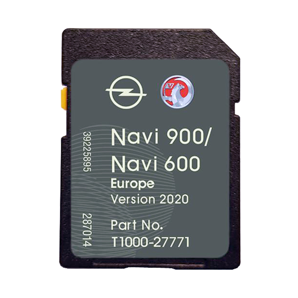 Navi600 / Navi900 žemėlapių SD kortelė (2020m)