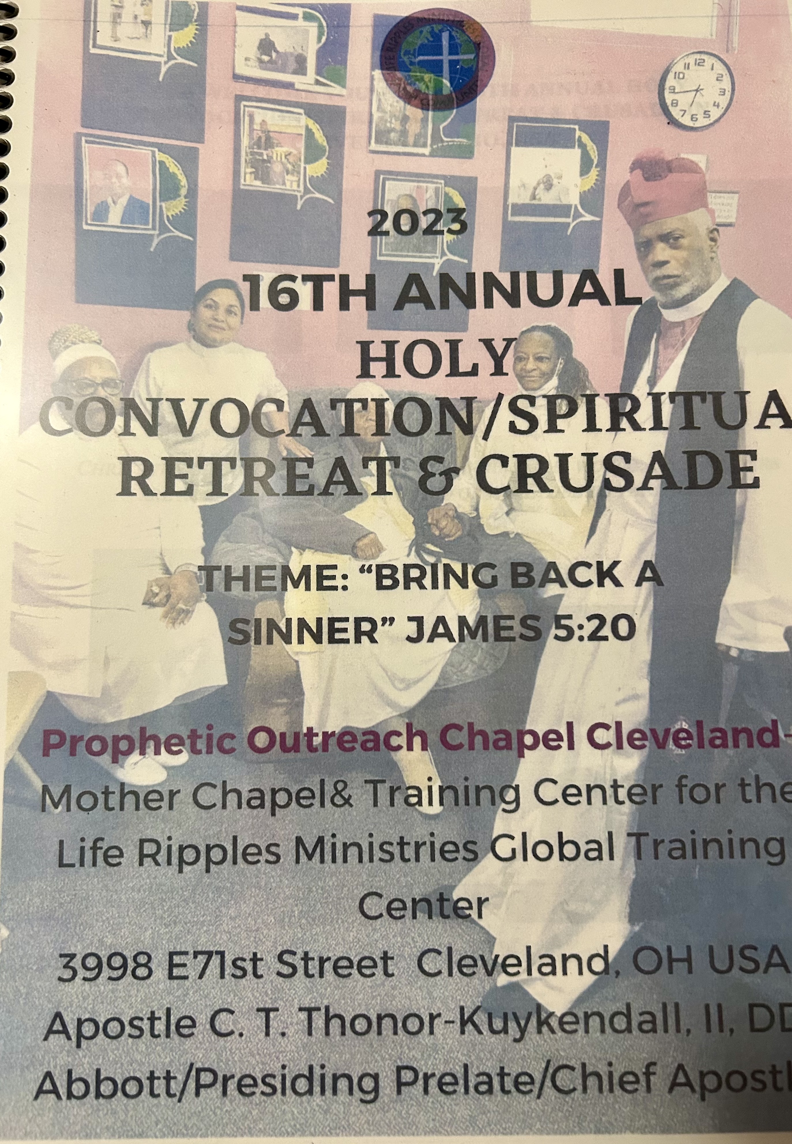 16th Annual Holy Convocation Book