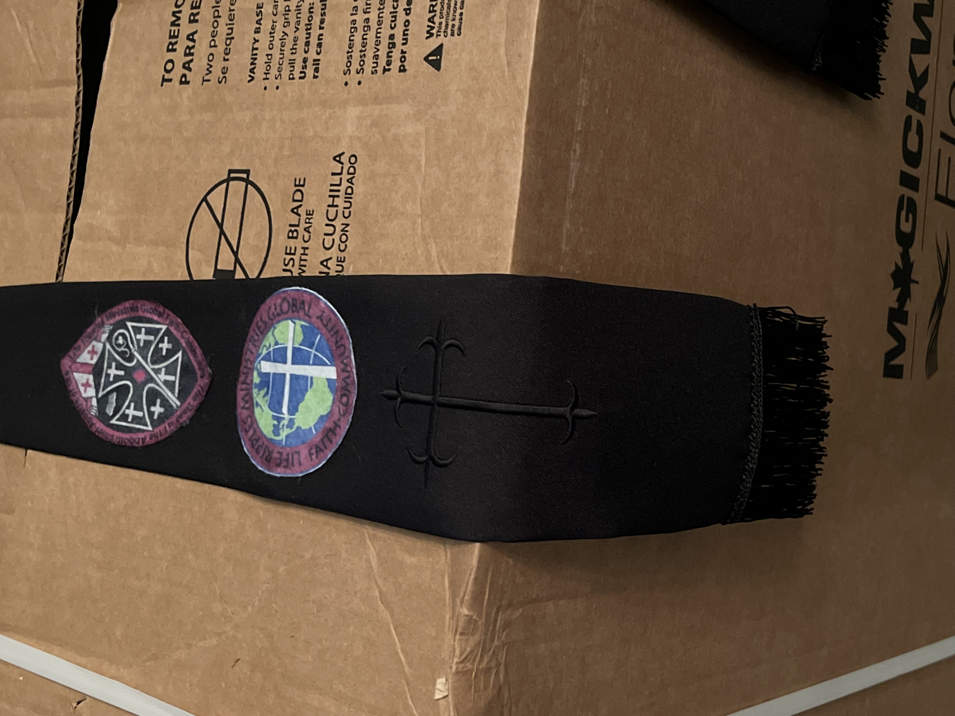 Stole/Tibbett with the "Faith Community Seal Only" on it