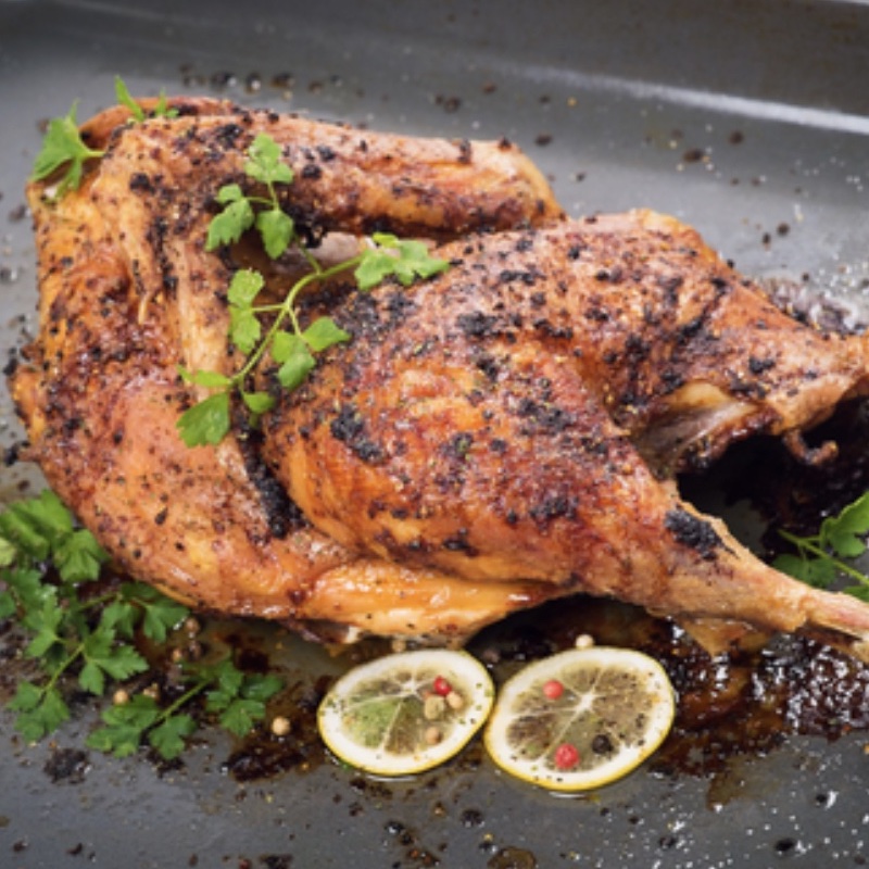 Marinated Butterflied Chicken
