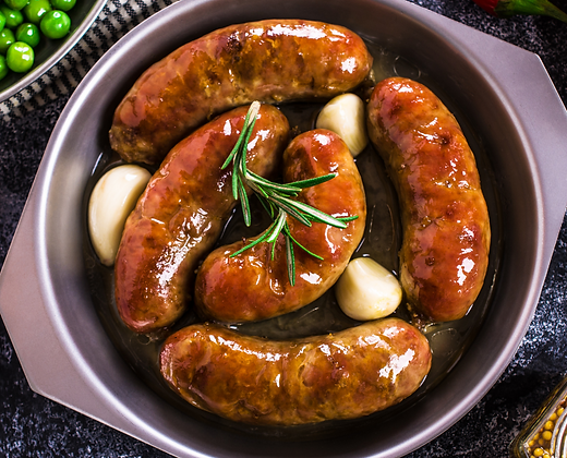 Sweet Smokey Brisket Sausages