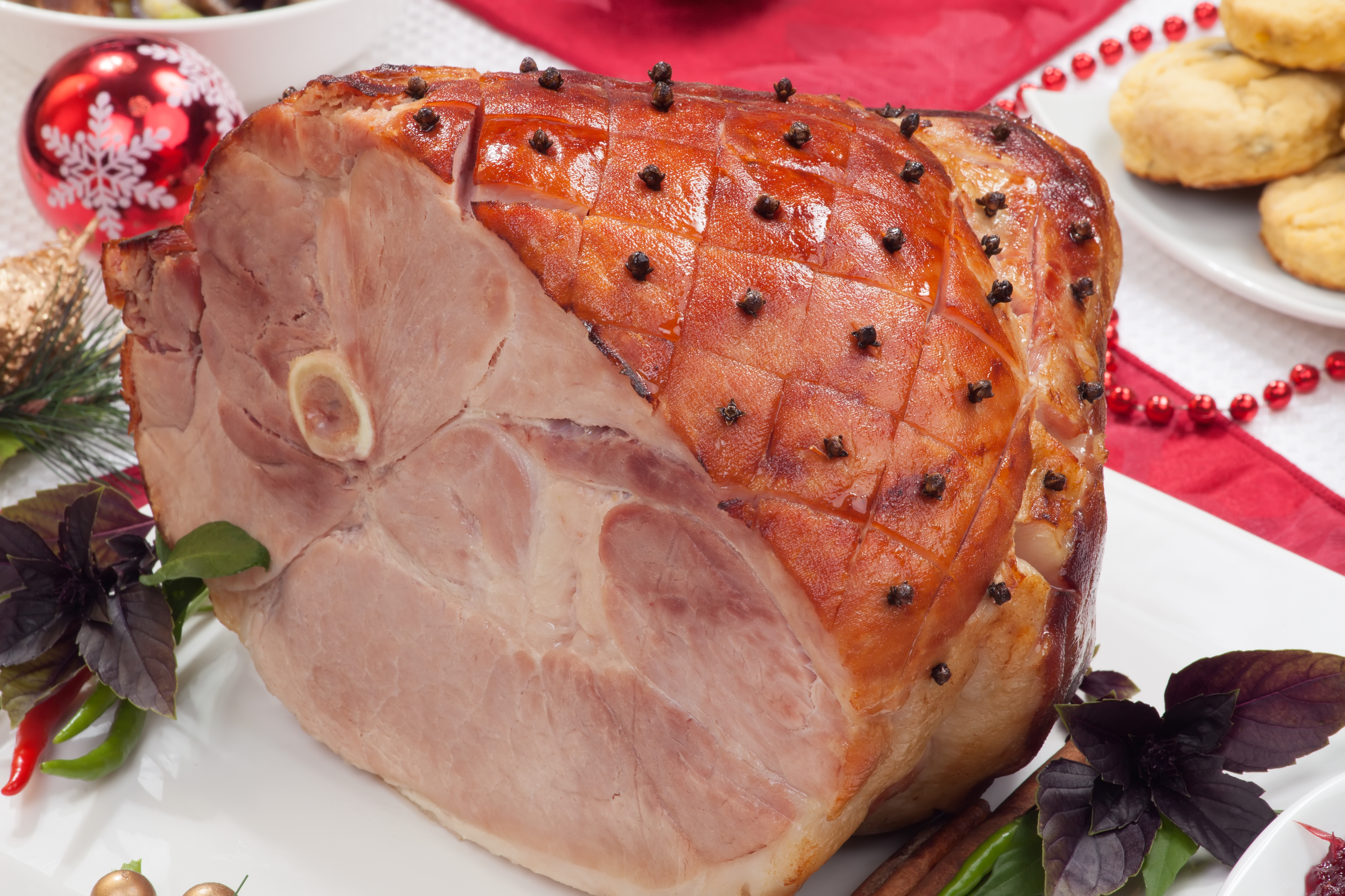 Christmas Ham on the bone