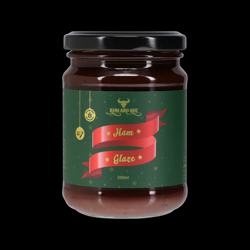 Rum and Que Ham Glaze