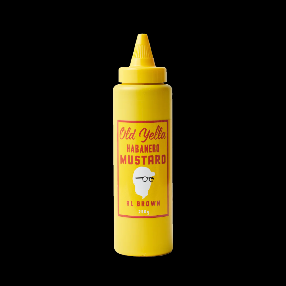 Old Yella Habanero Mustard