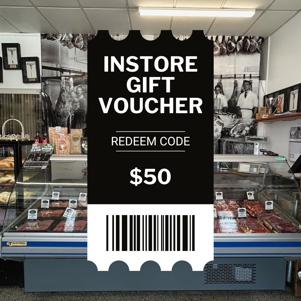 $50 Instore Only Gift Voucher