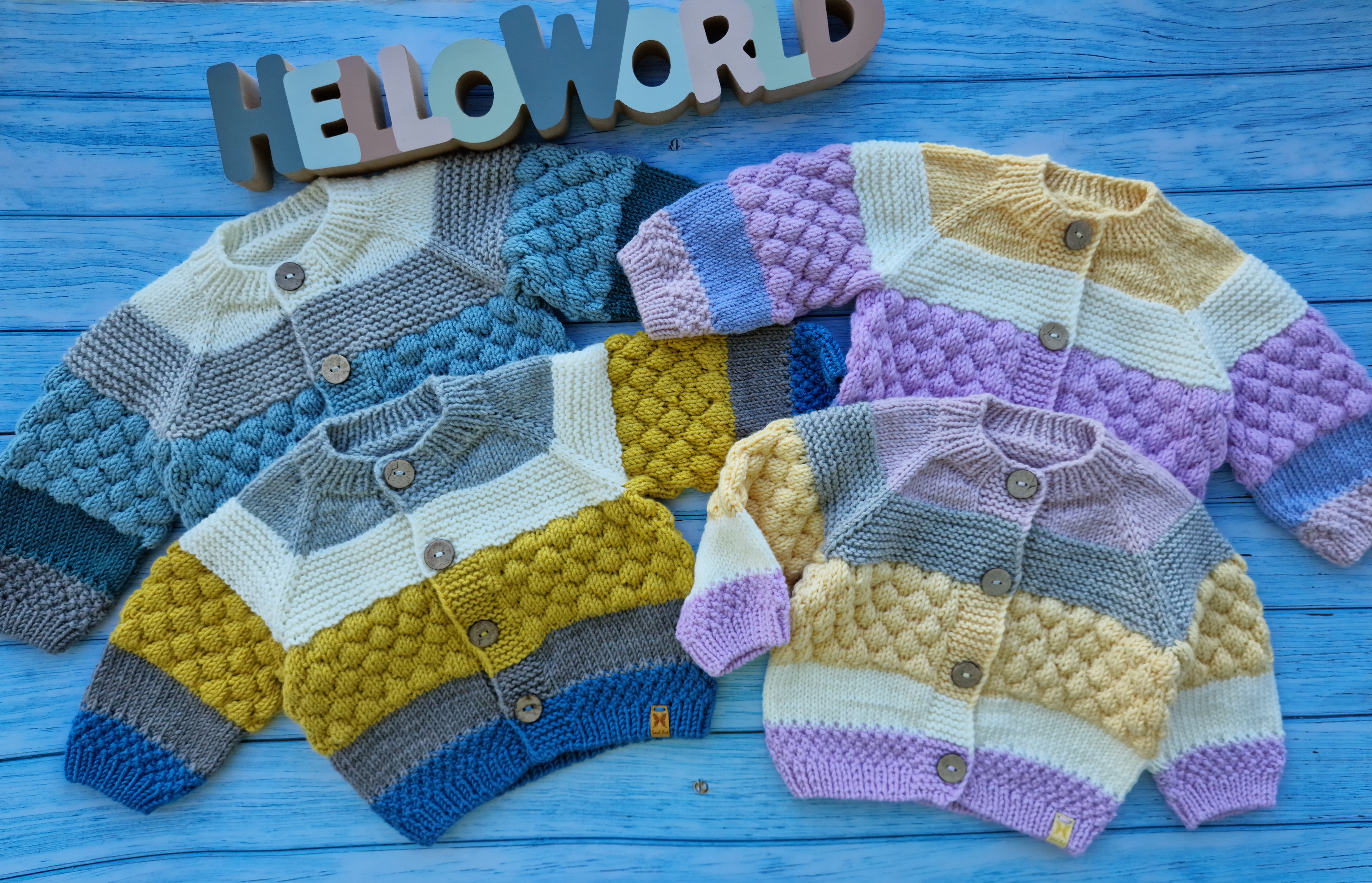 Spalvingas megztukas