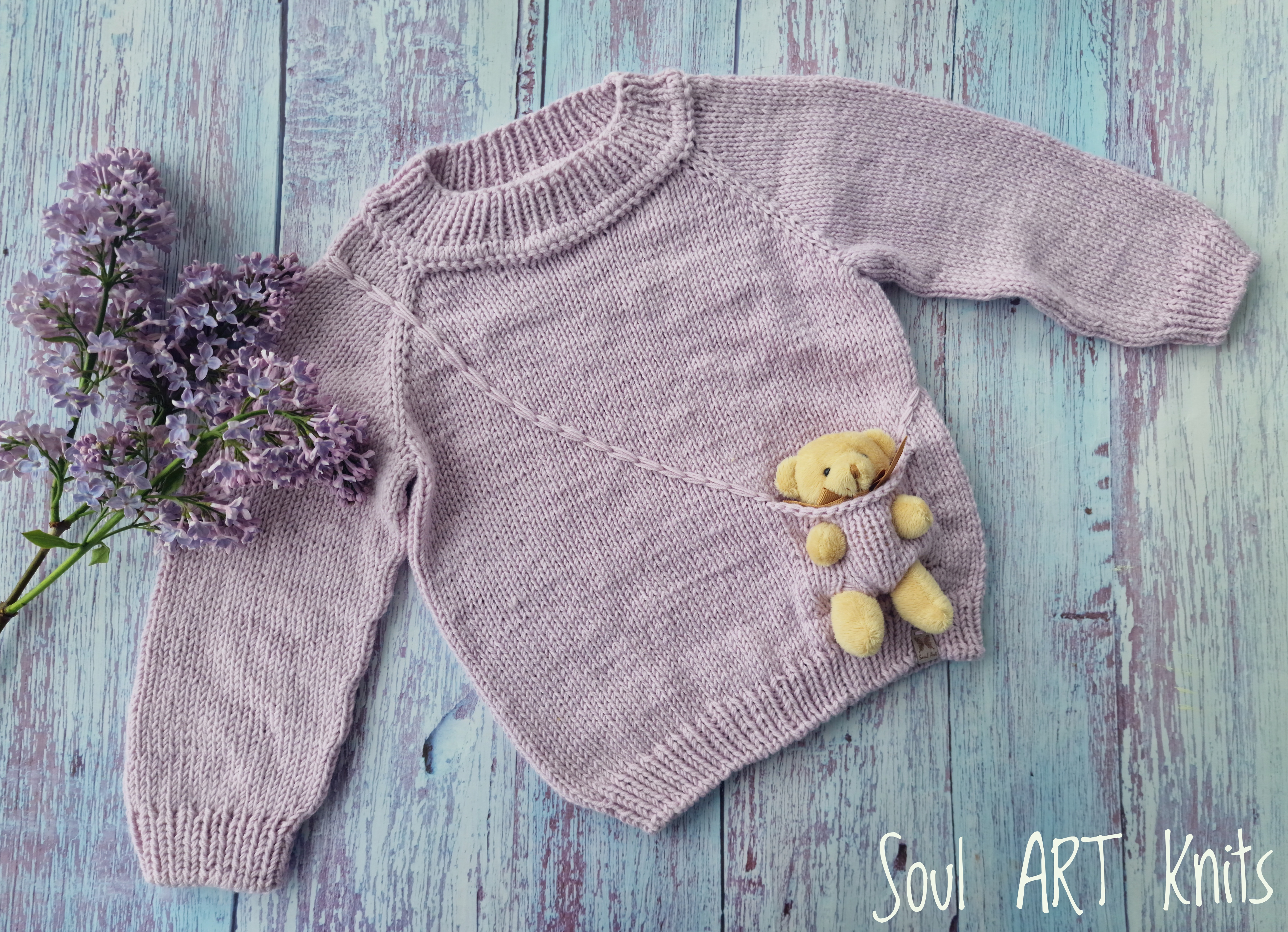 Megztukas "Pocket bear"