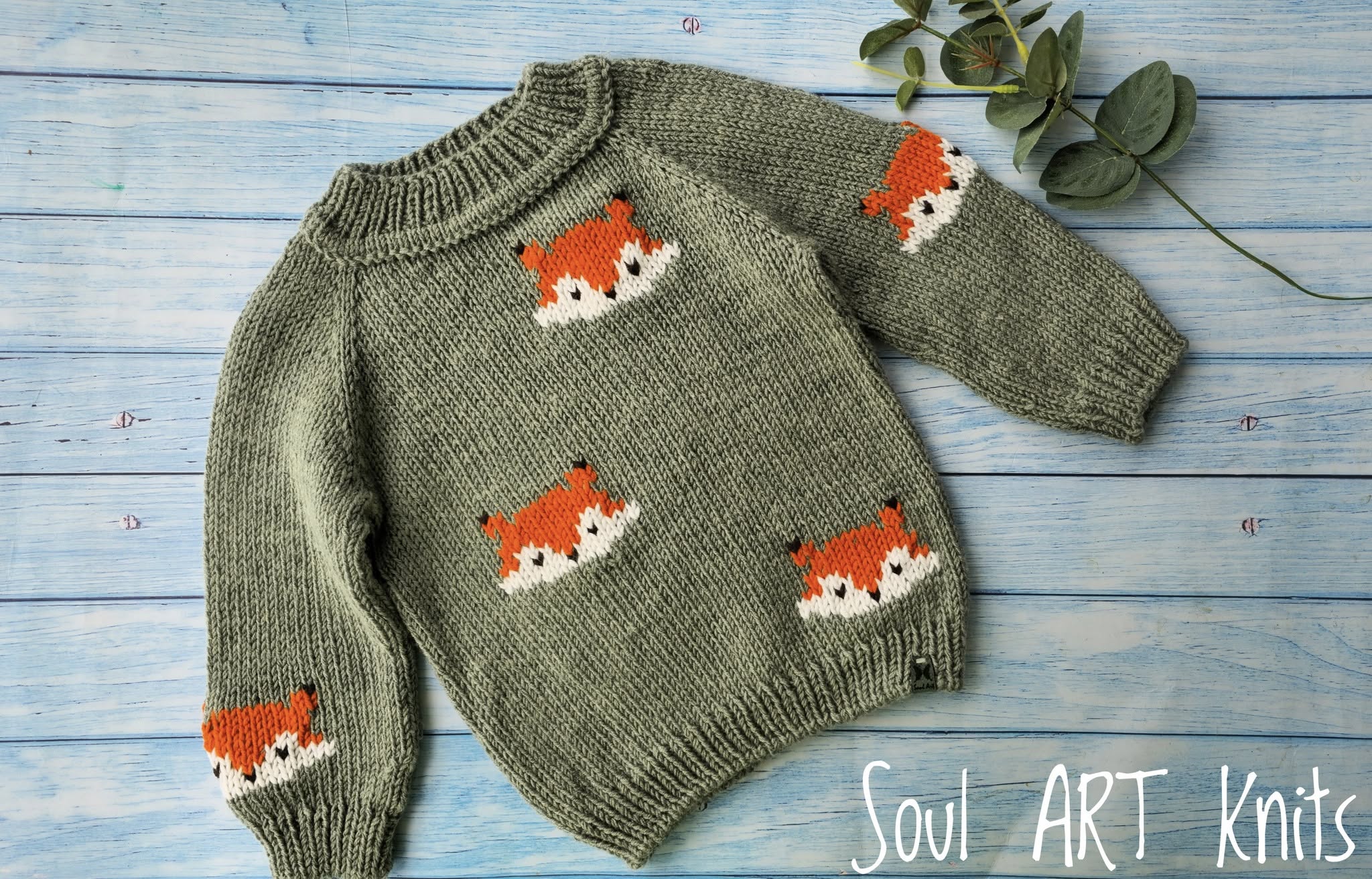 Merino vilnos megztukas "Little Foxy"