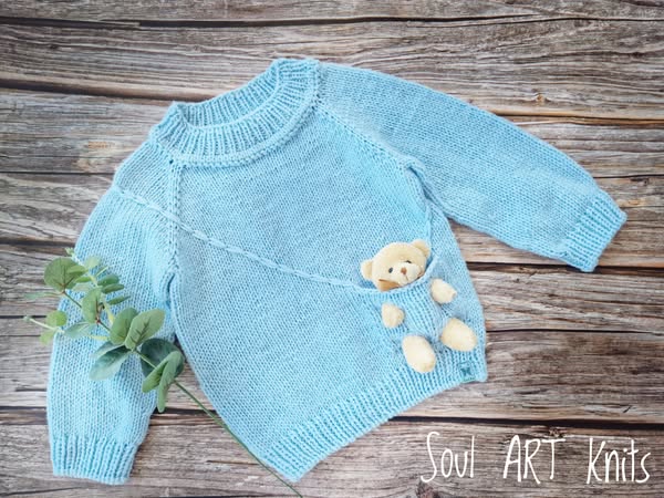 Megztukas "Pocket Bear"