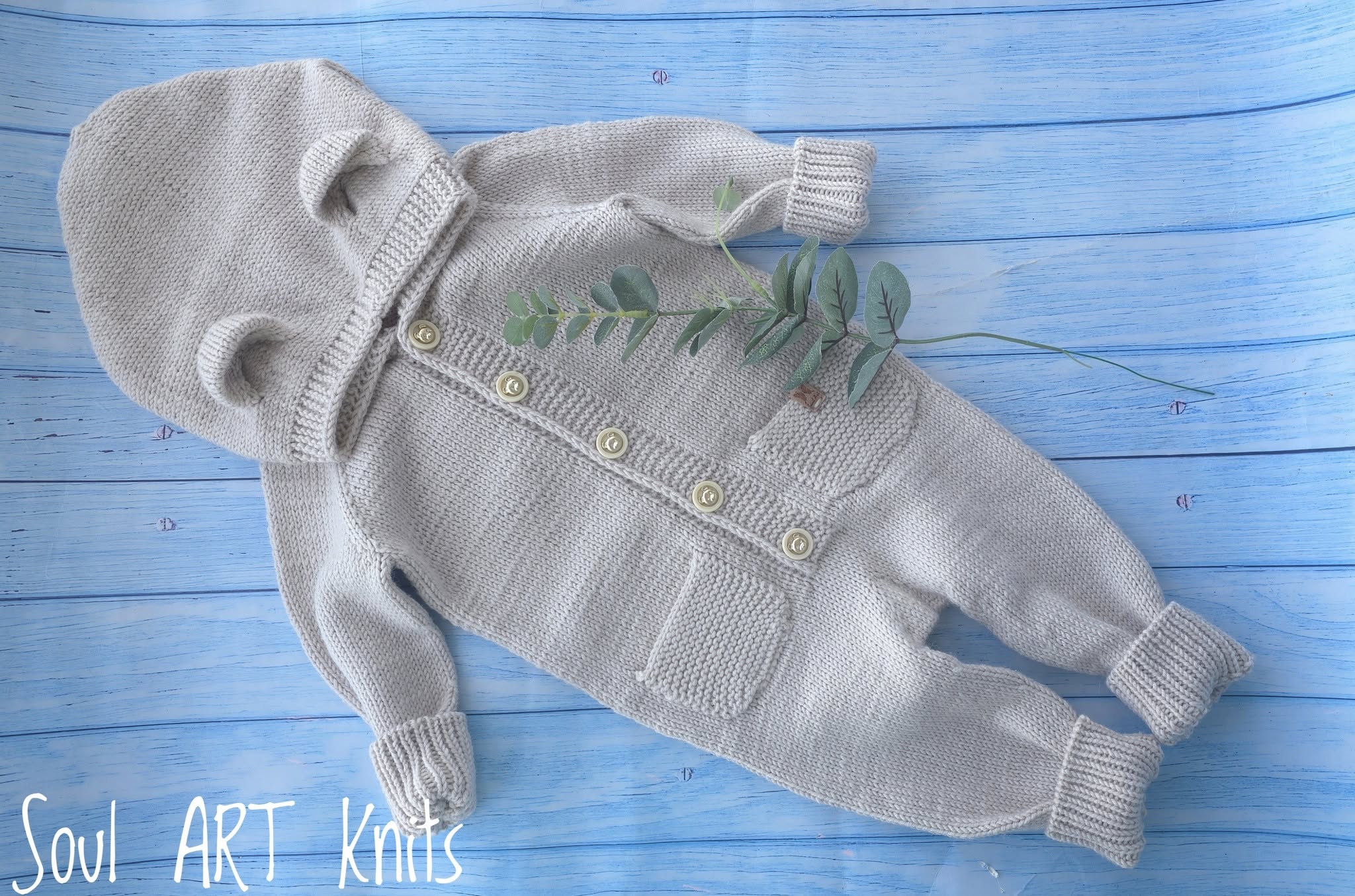 Merino vilnos kombonezonas su kapišonu/be kapišono