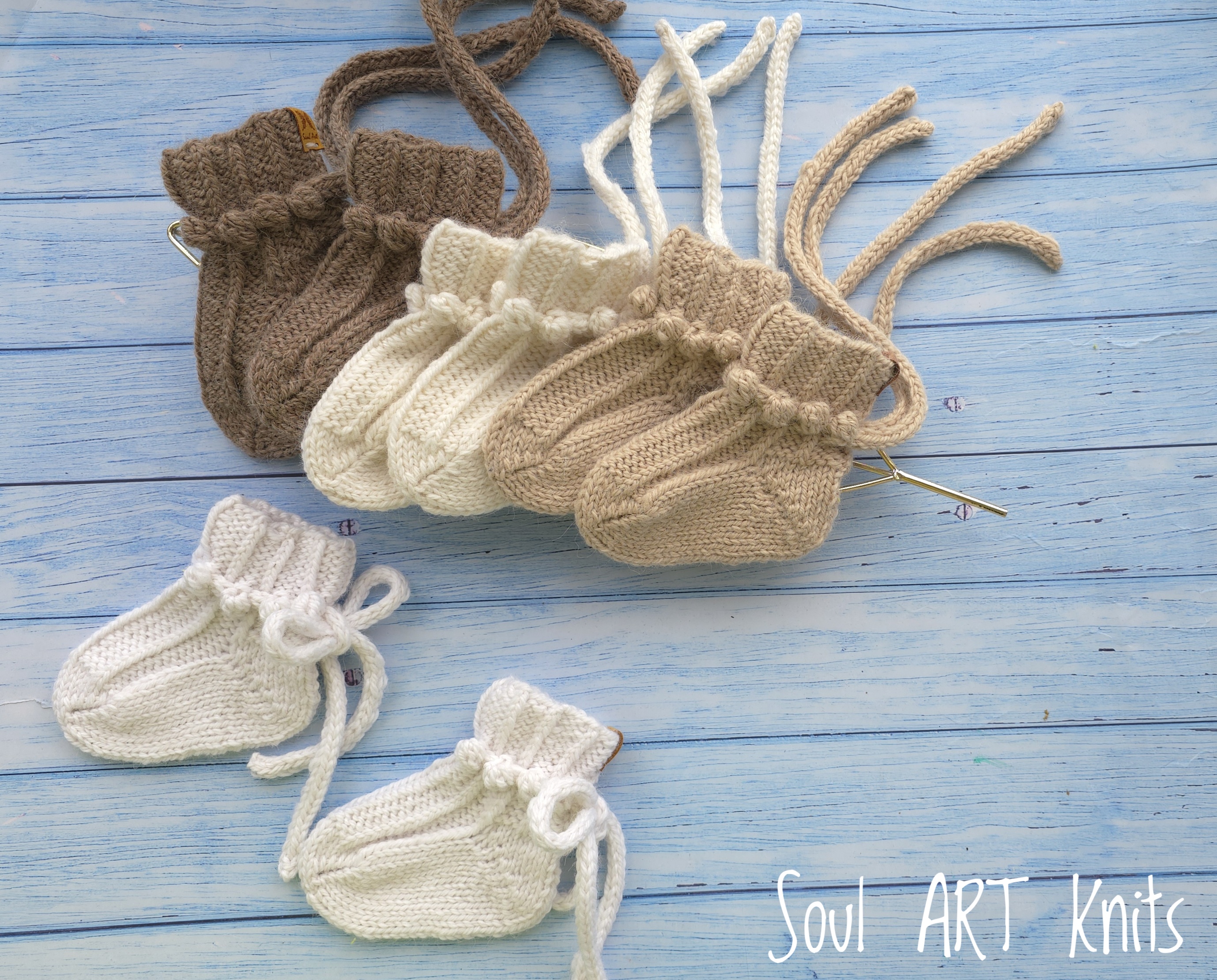 Kojinytės "Bubble" su raišteliais