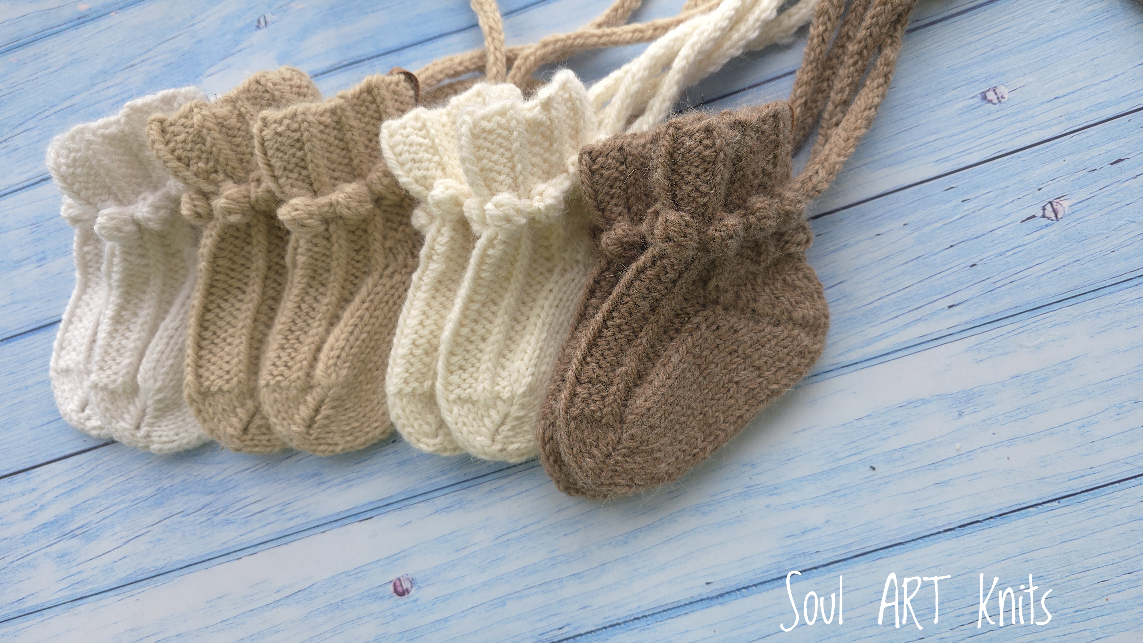 Kojinytės "Bubble" su raišteliais