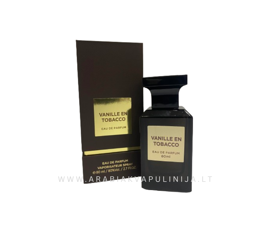 Fragrance World Vanille En Tobacco unisex kvepalai