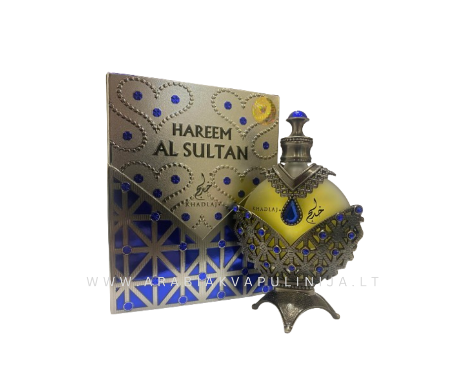 Khadlaj Hareem Al Sultan Blue koncentruotas kvepalų aliejus unisex 