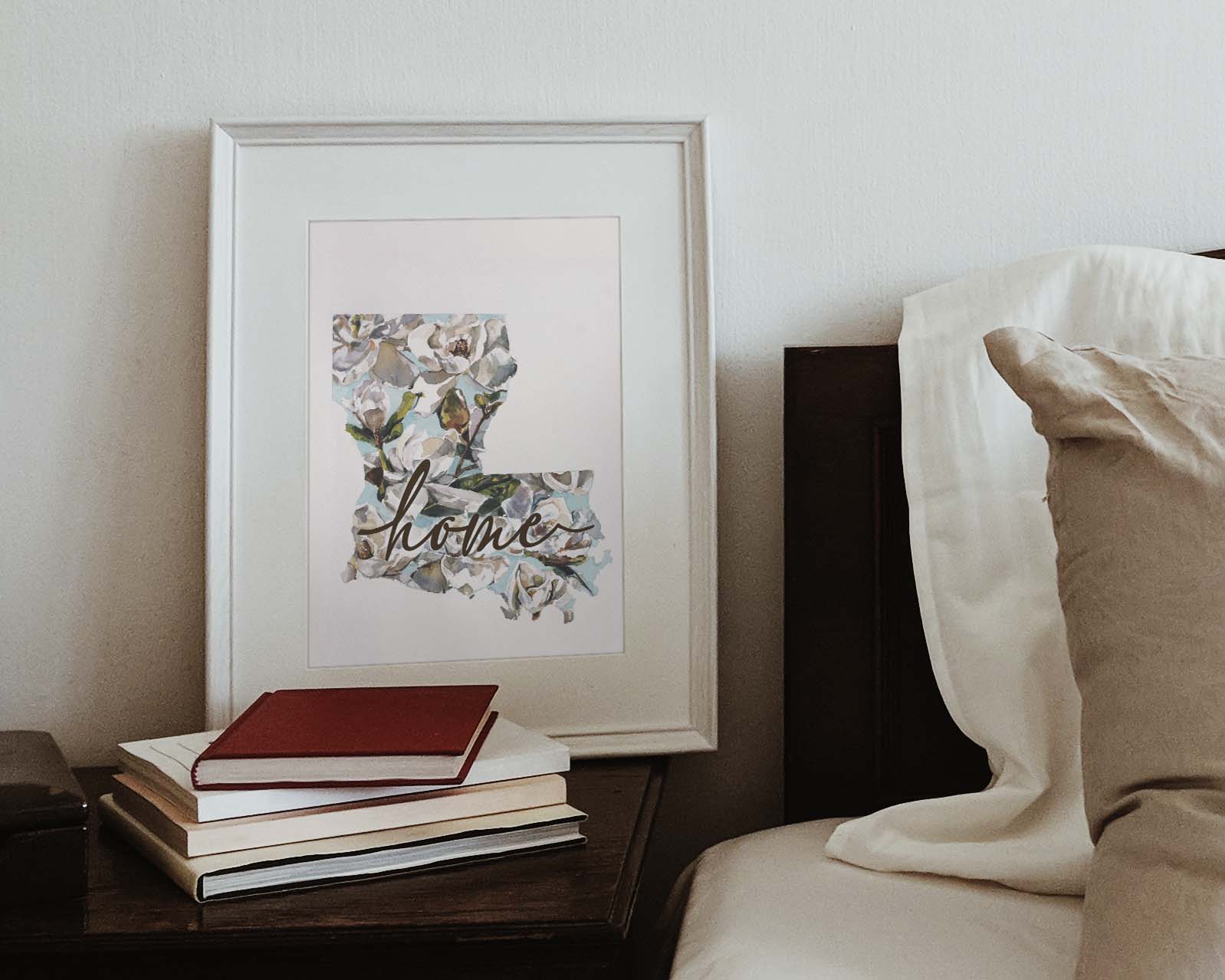 "Louisiana Magnolia" Vertical Print