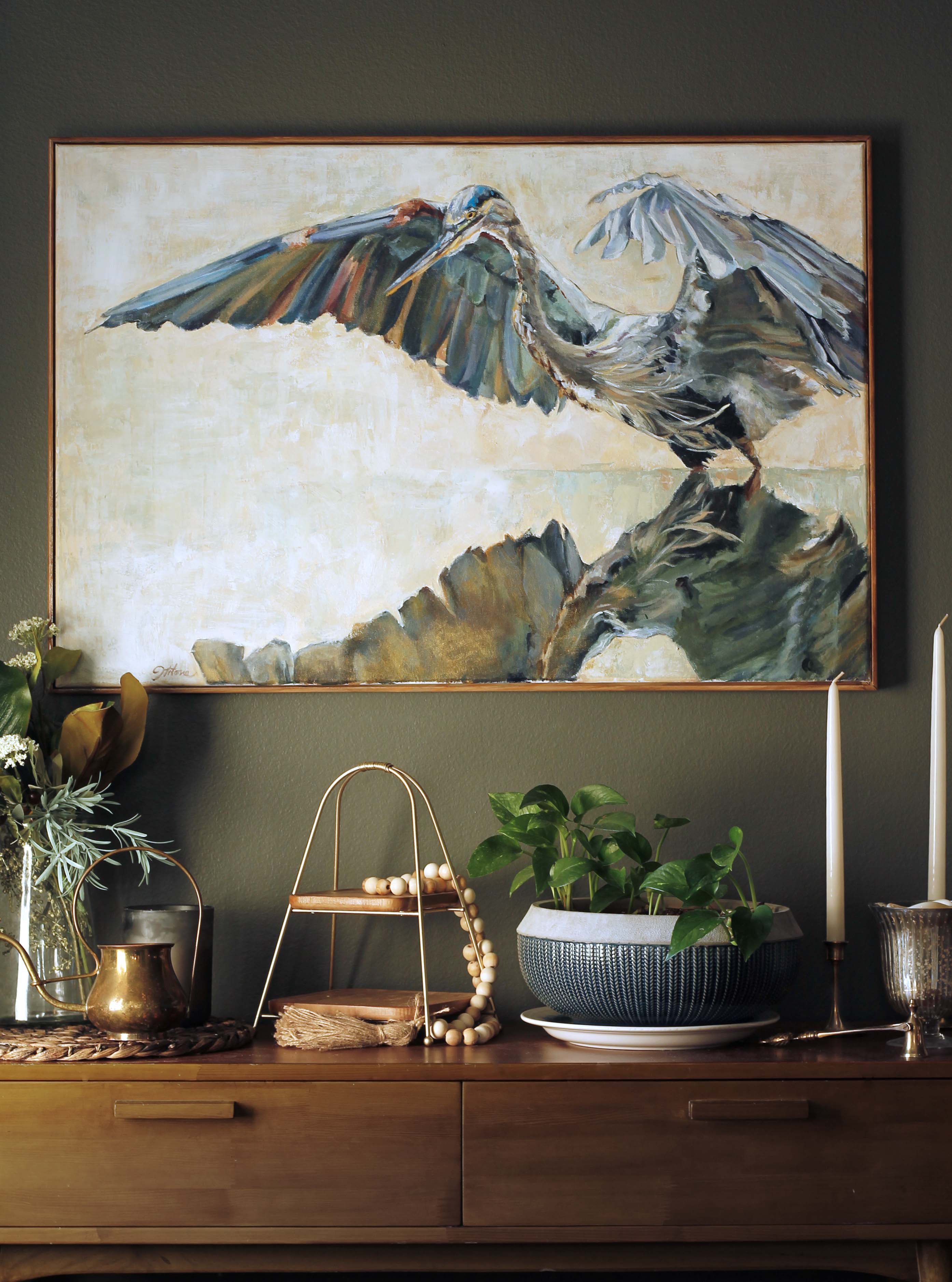 "Belle Blue" Original Painting