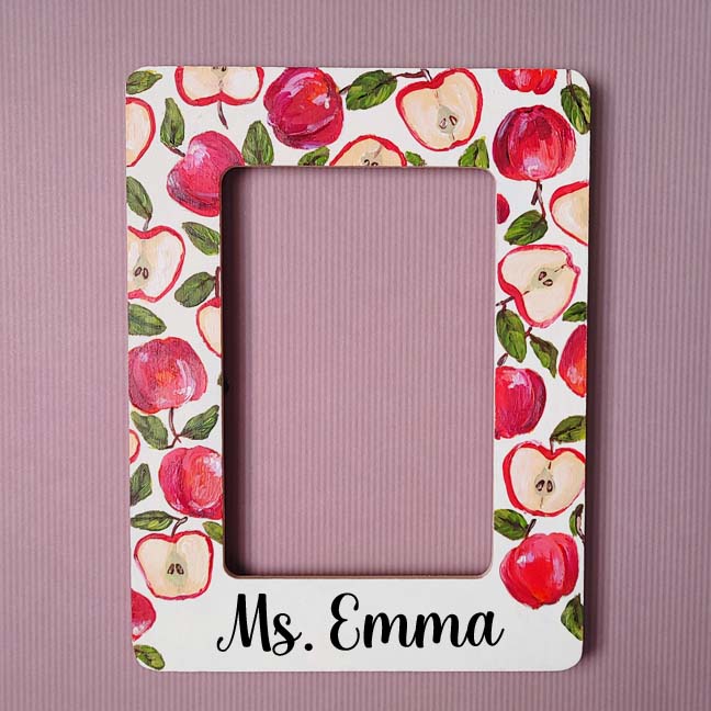 "Fruit" Hand-Painted Frame