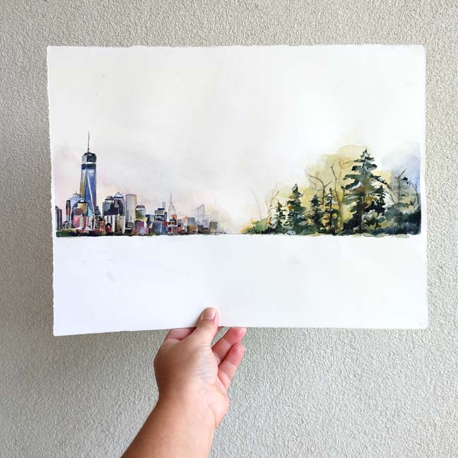 "City to Forest" Original