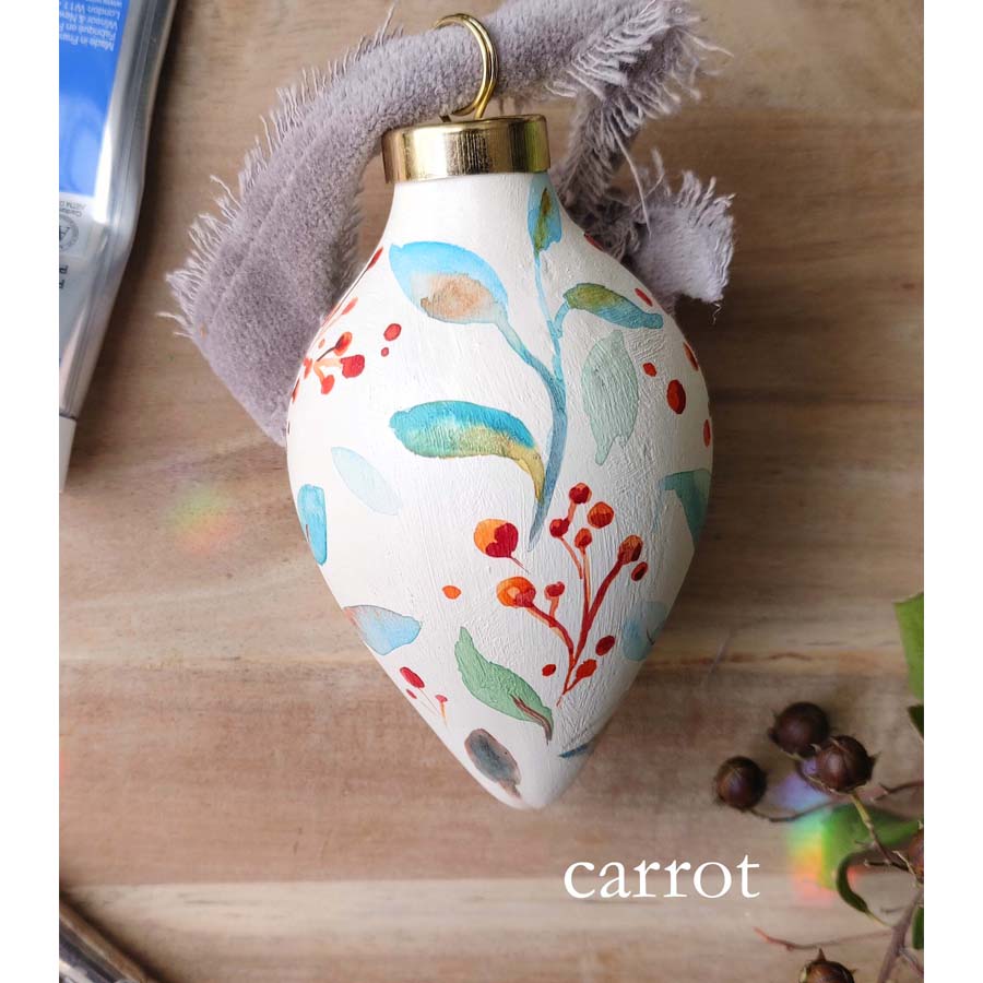 "Frost Berry" Ceramic Ornament
