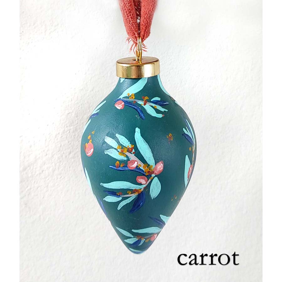 "Garland" Ceramic Ornament