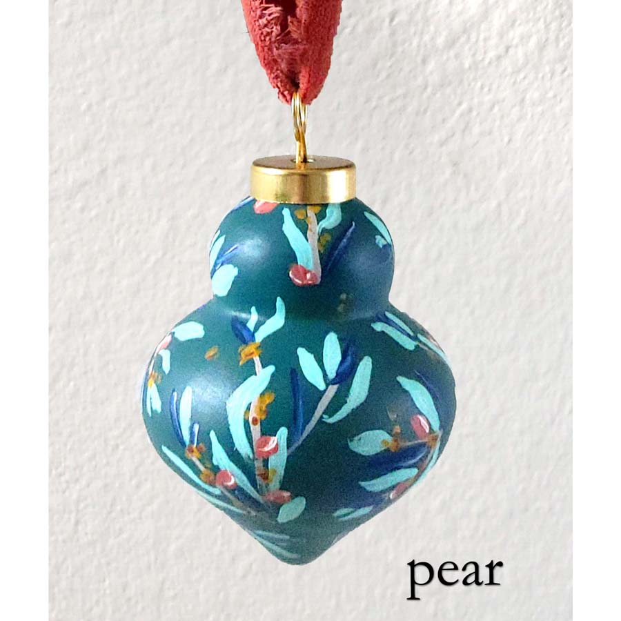 "Garland" Ceramic Ornament