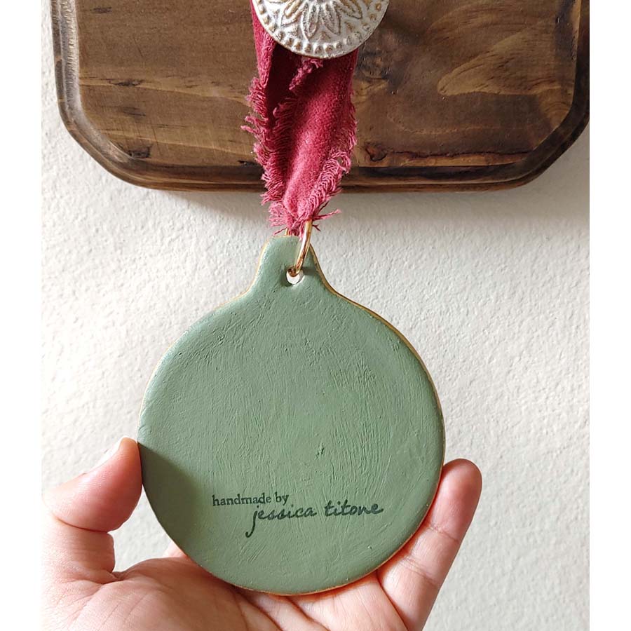 "Live Oaks" Ceramic Ornament
