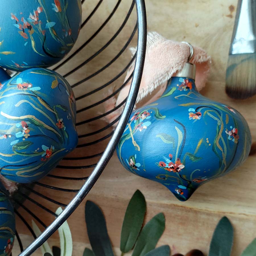 "Solstice" Ceramic Ornament