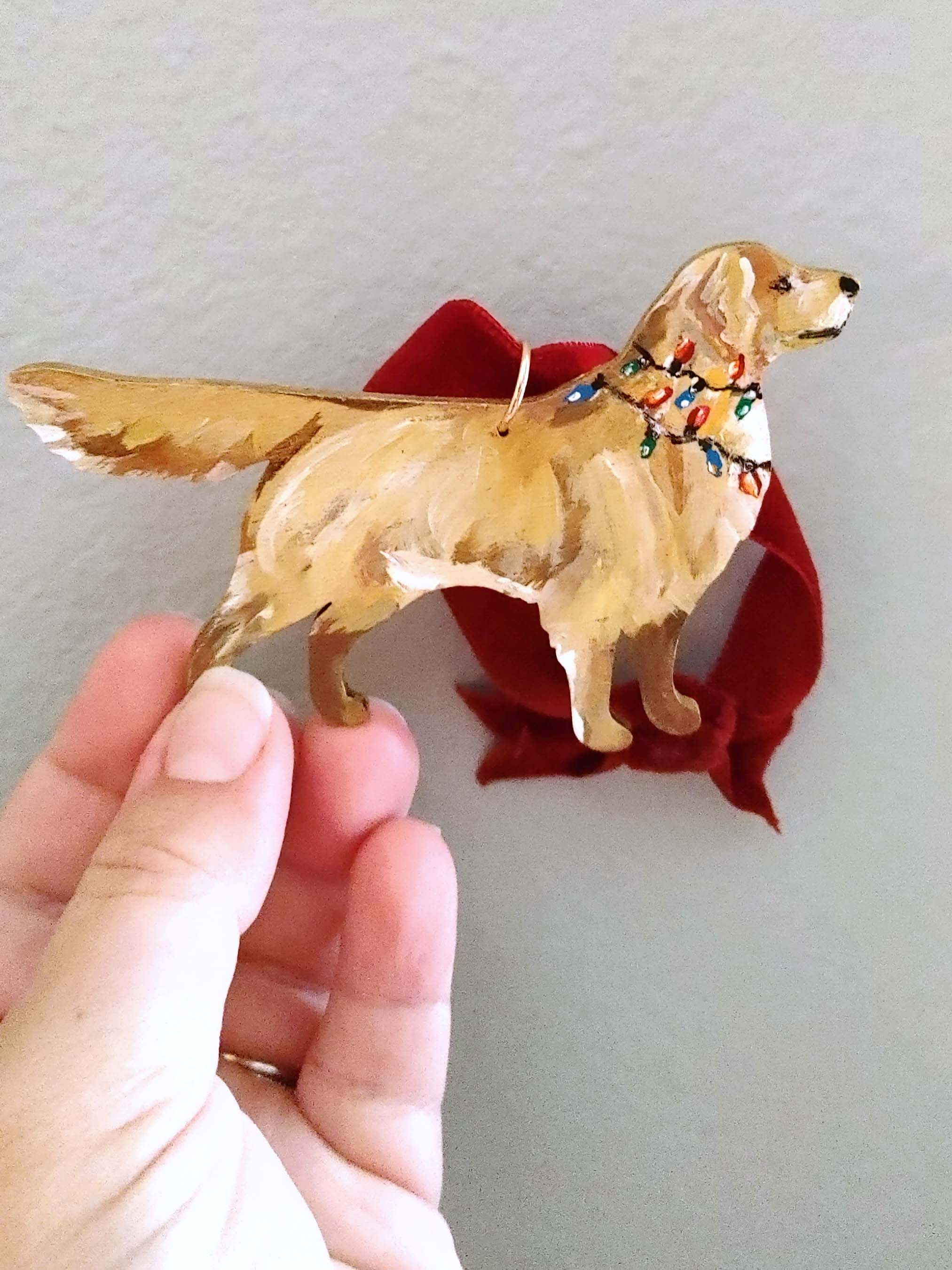 "Golden Retriever" Ornament