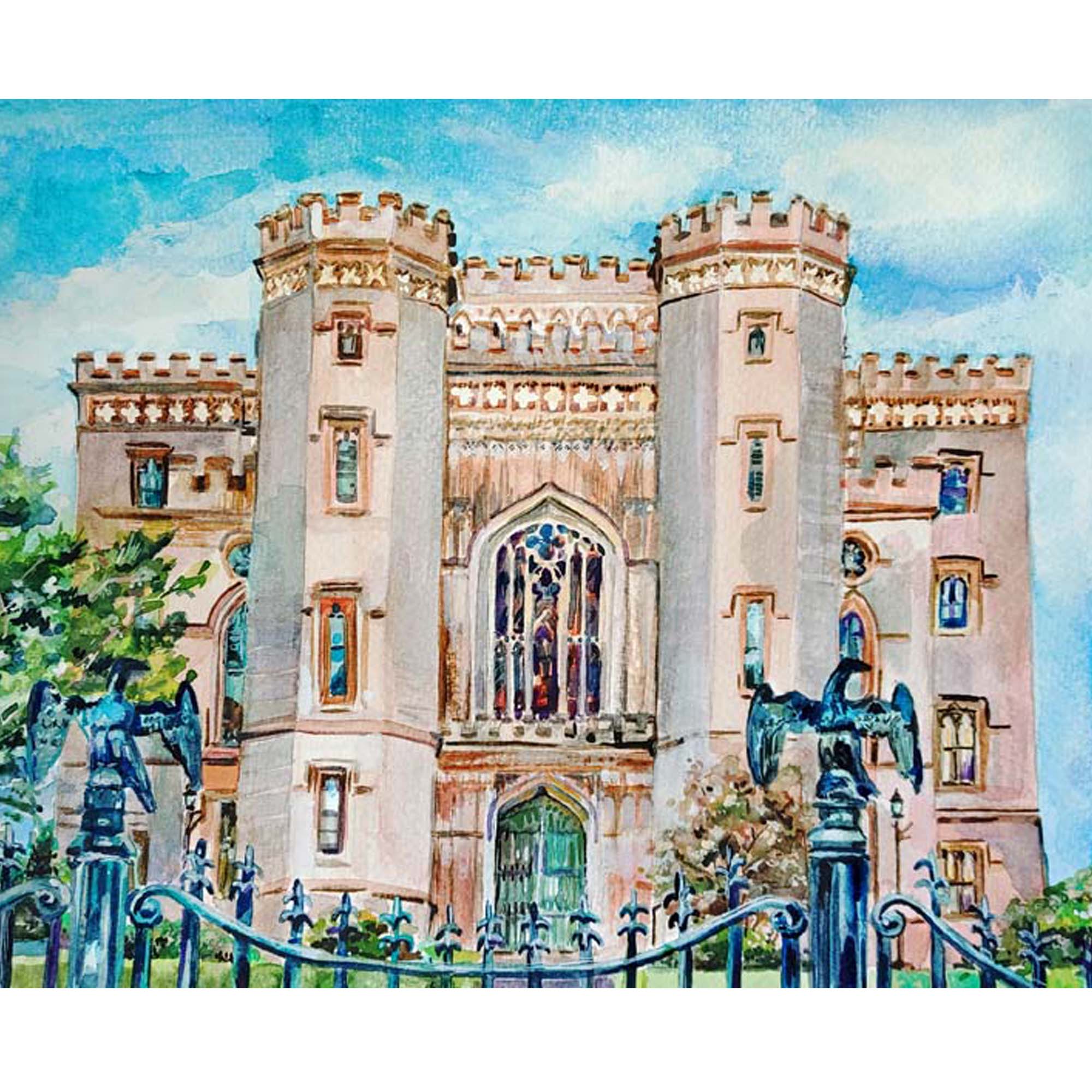 "Old State Capitol" Horizontal Print