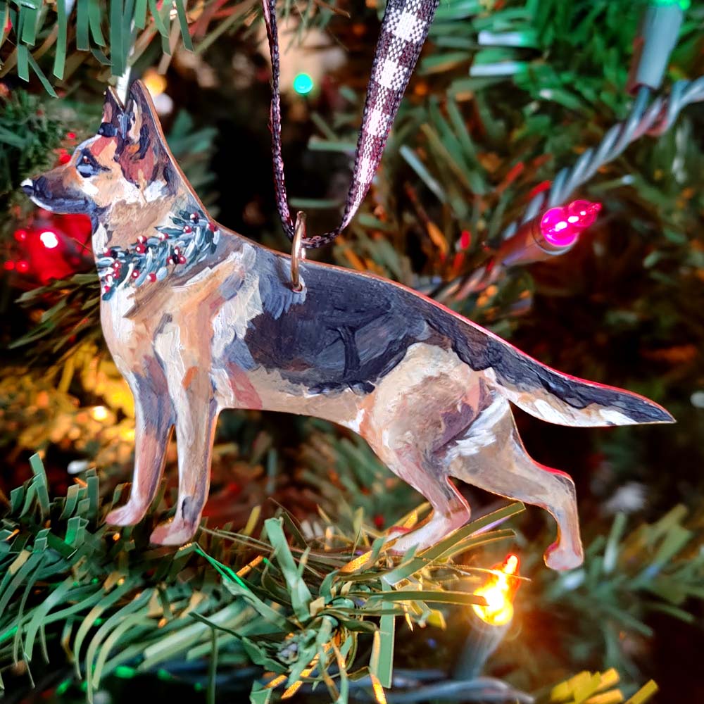 "German Shepherd" Ornament