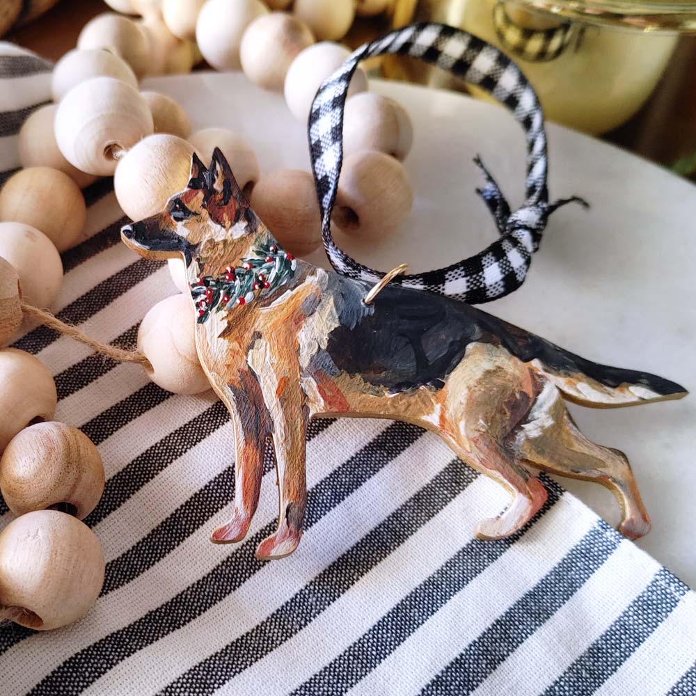 "German Shepherd" Ornament