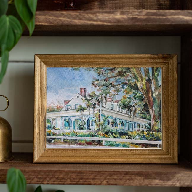 "The Myrtles" Art Print