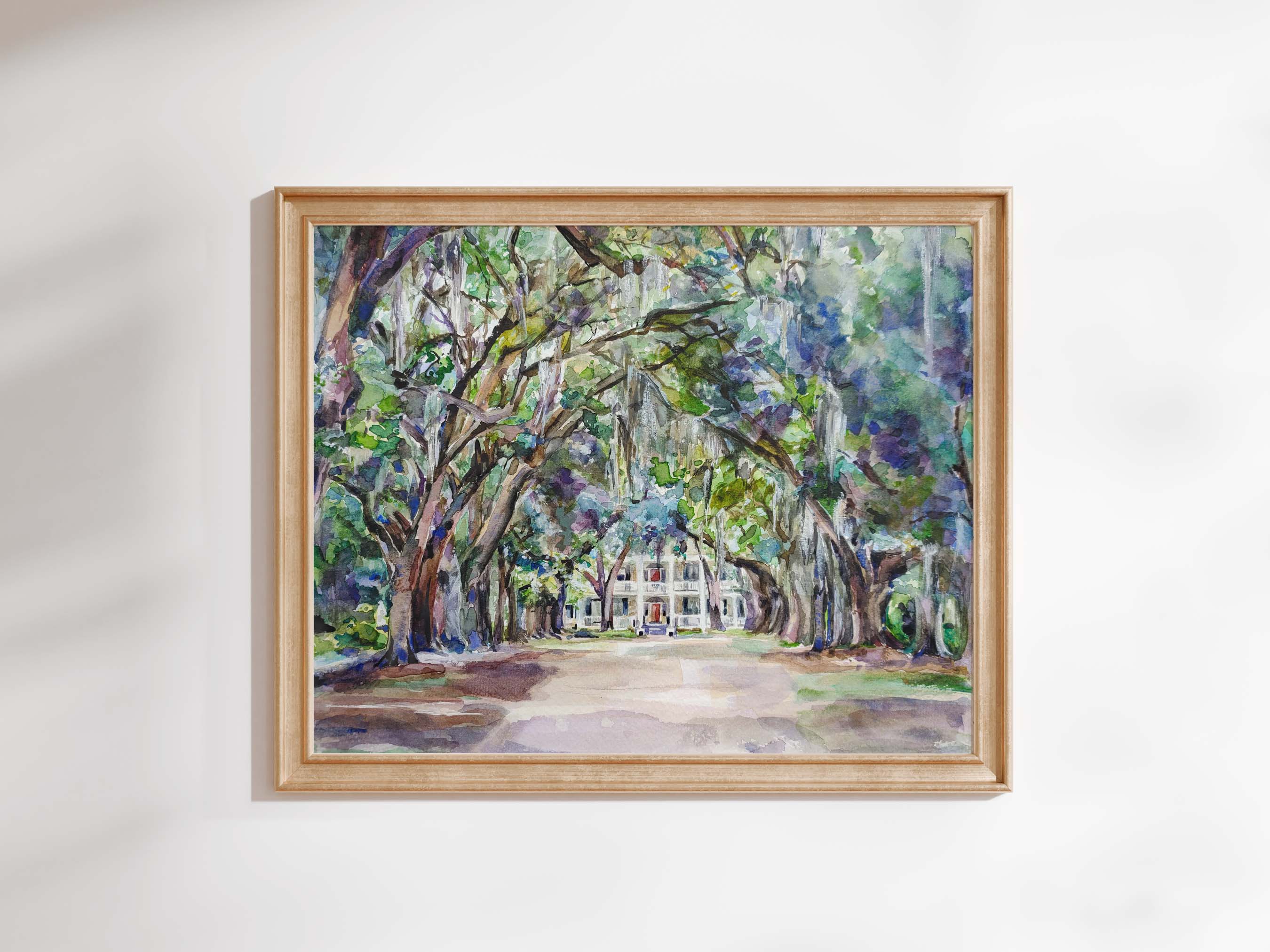 "Rosedown Plantation" Original Painting