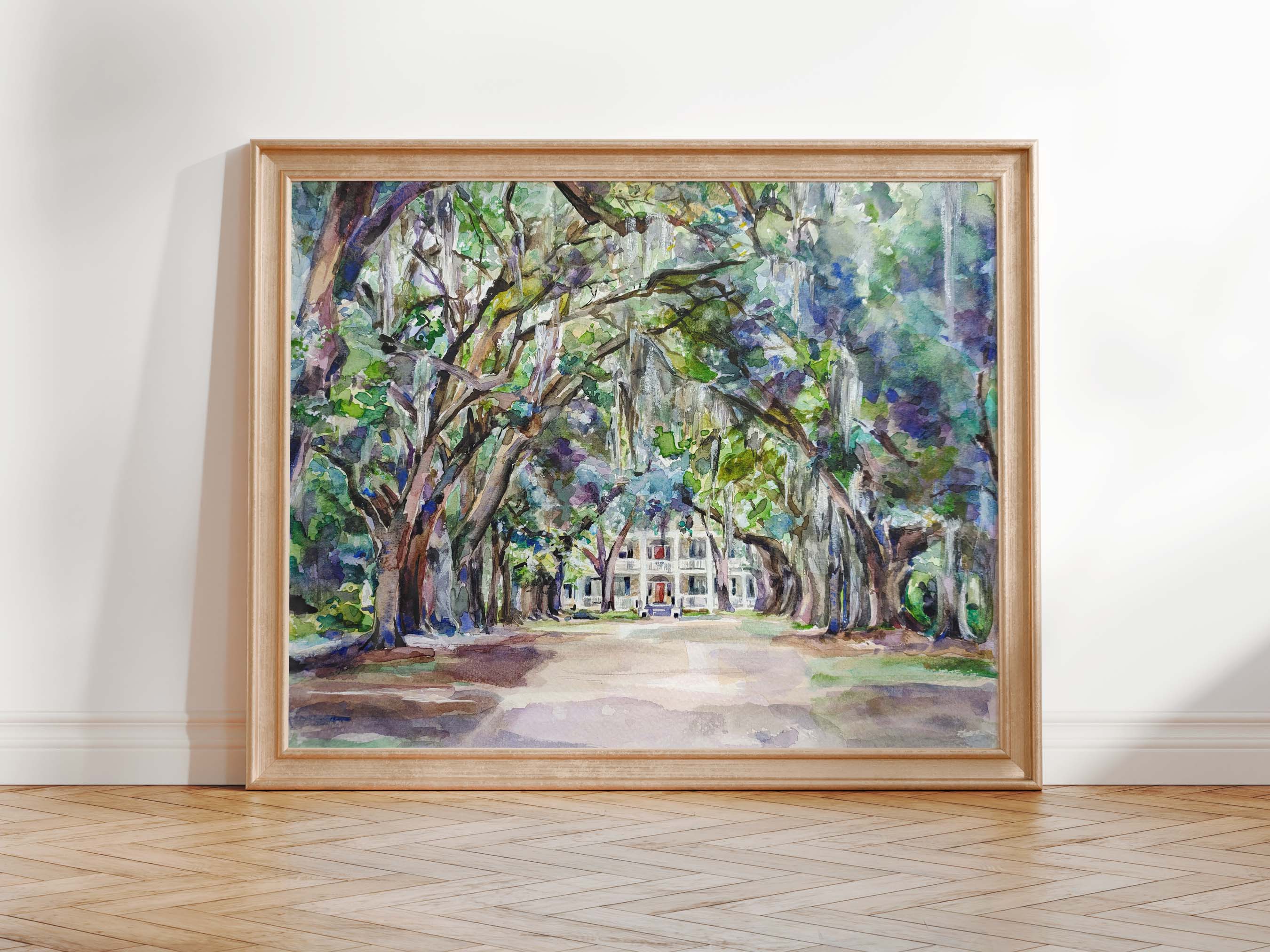 "Rosedown Plantation" Original Painting