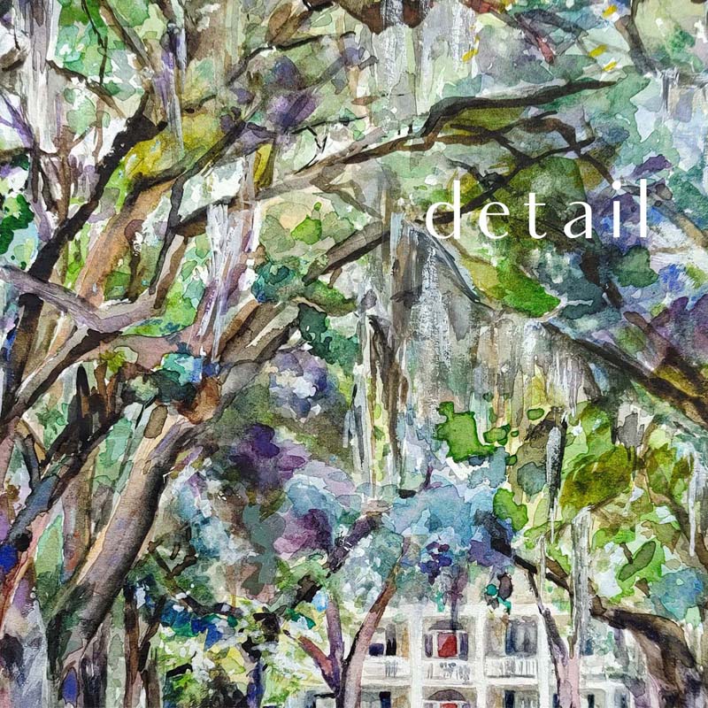 "Rosedown Plantation" Original Painting