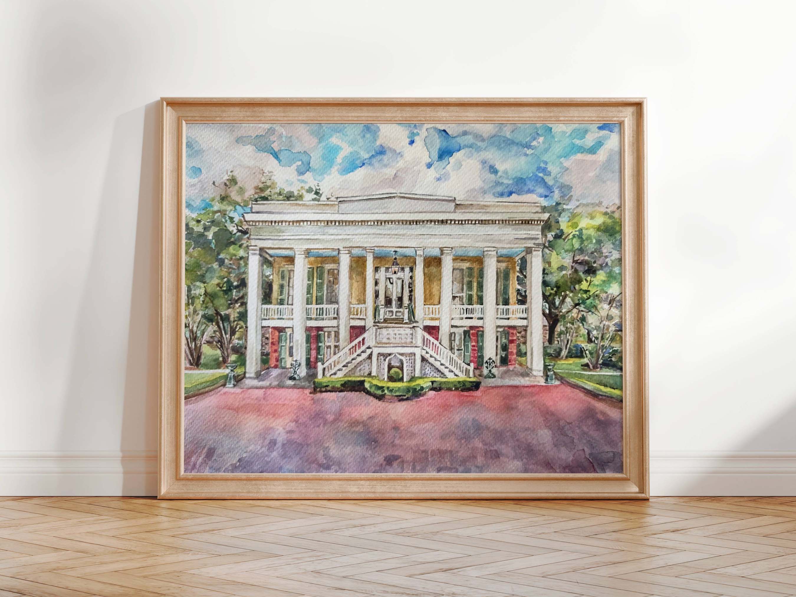 "Bocage Plantation" Original Painting