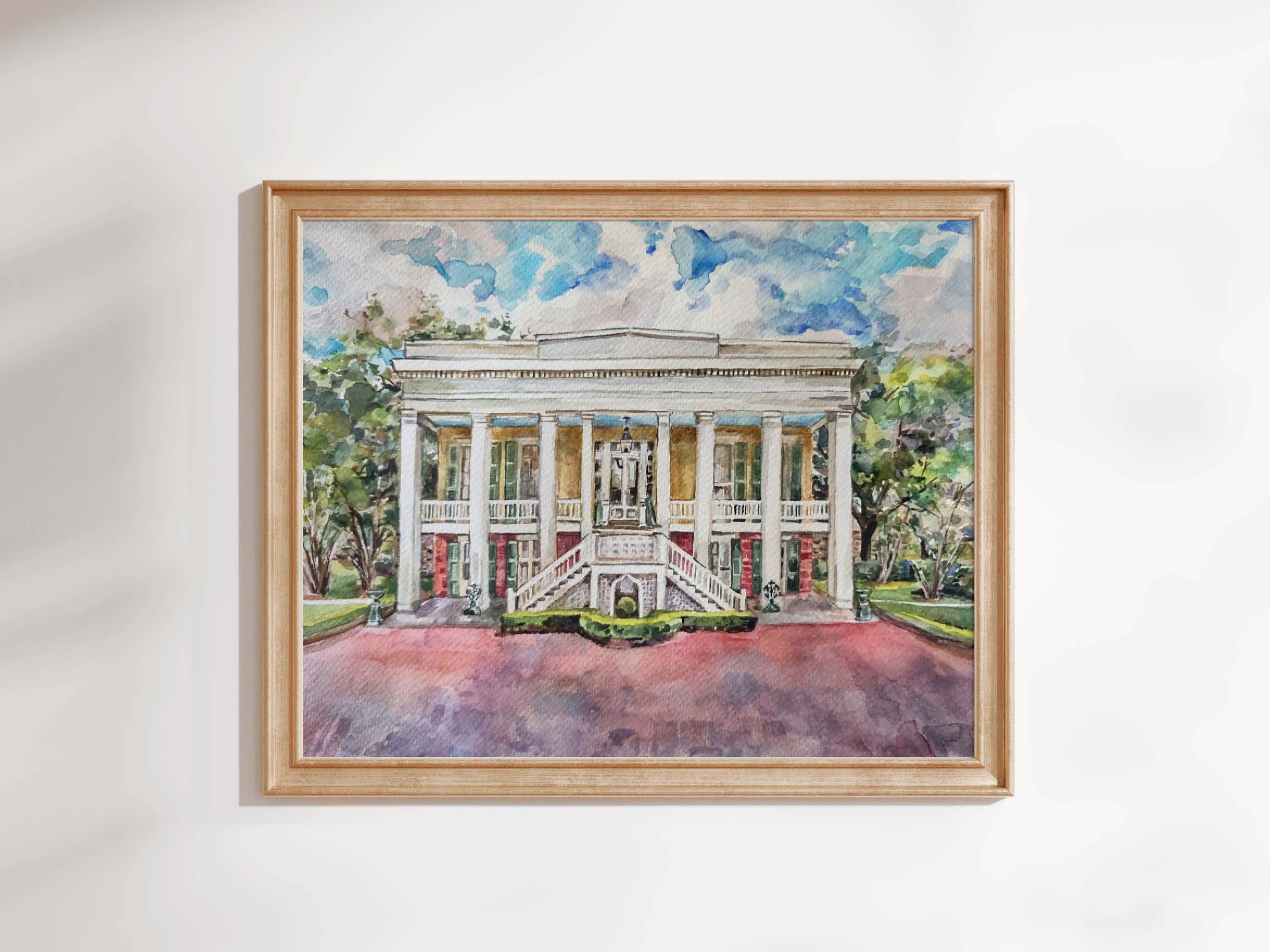 "Bocage Plantation" Original Painting